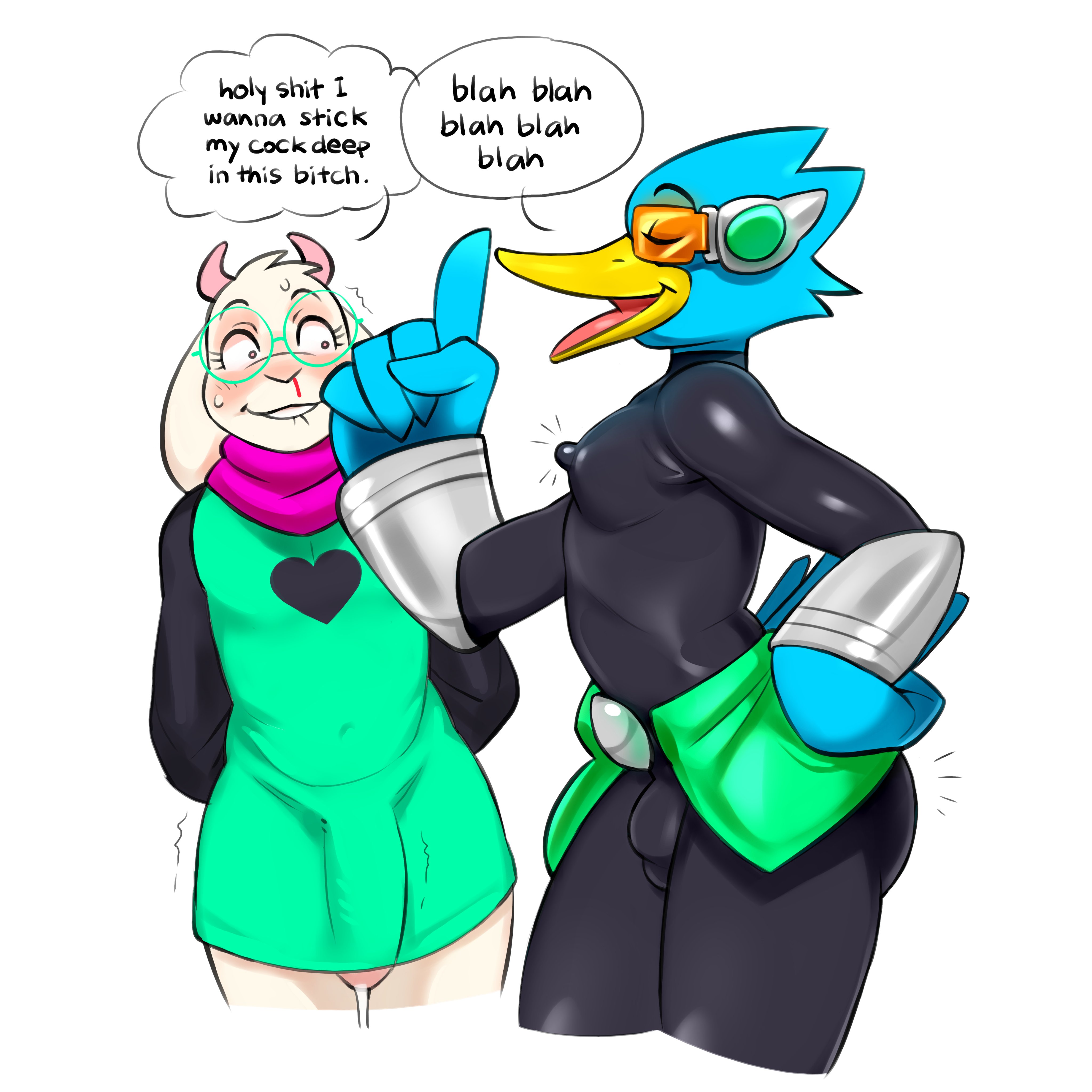 Berdly (Deltarune) Rule 34 Image