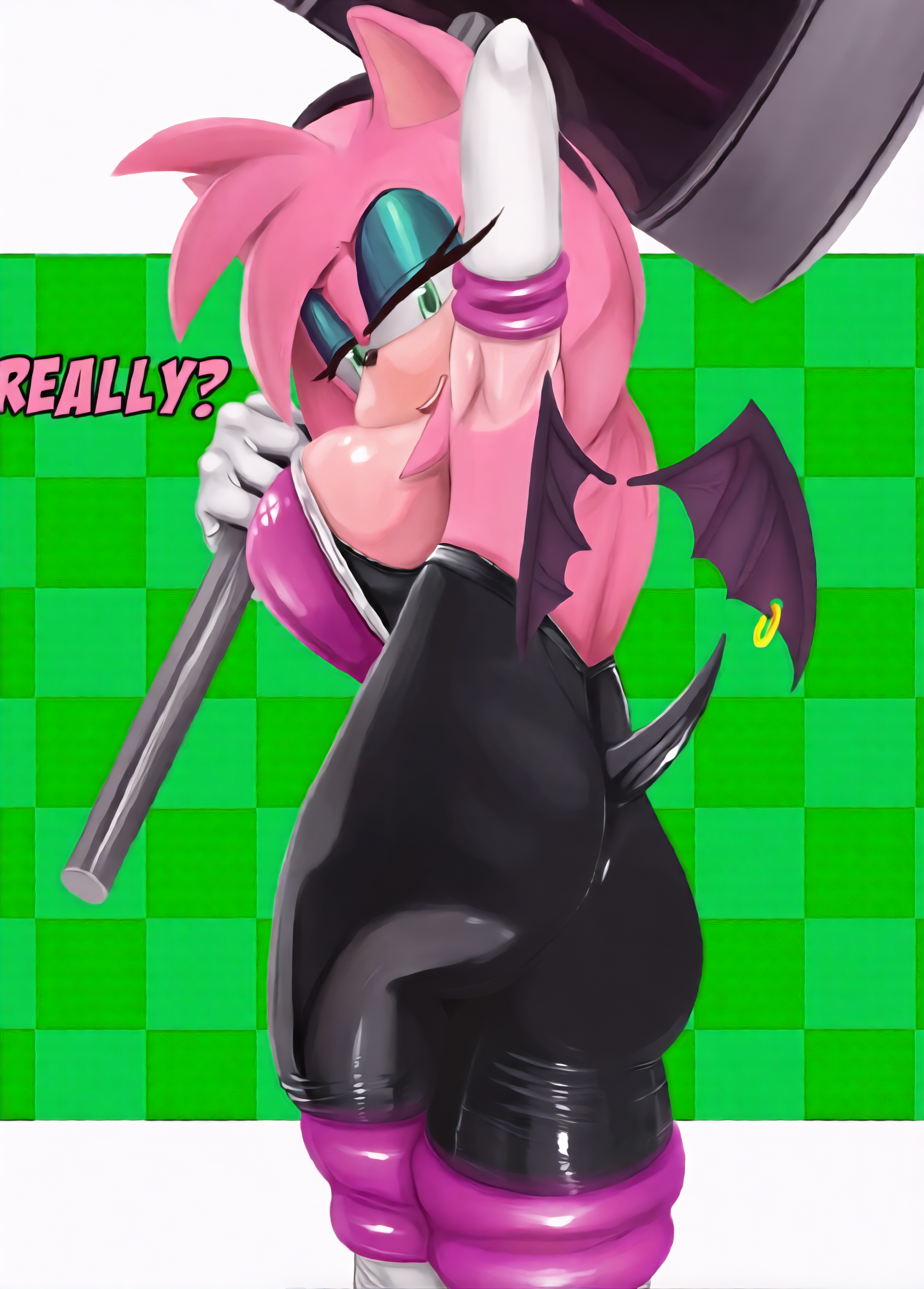 Amy Rose (Sega) Rule 34 Image