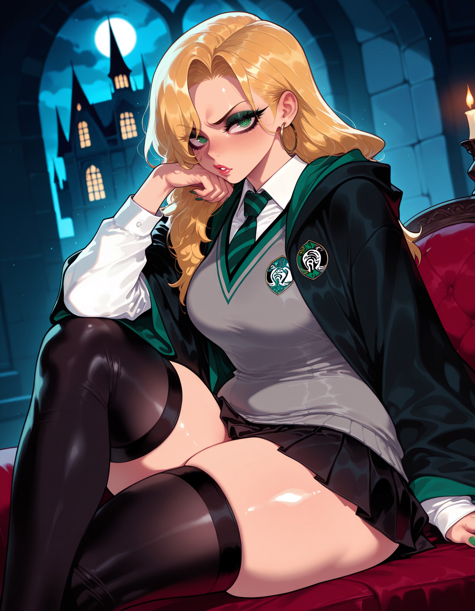 Draco Malfoy (Harry Potter) Rule 34 Image