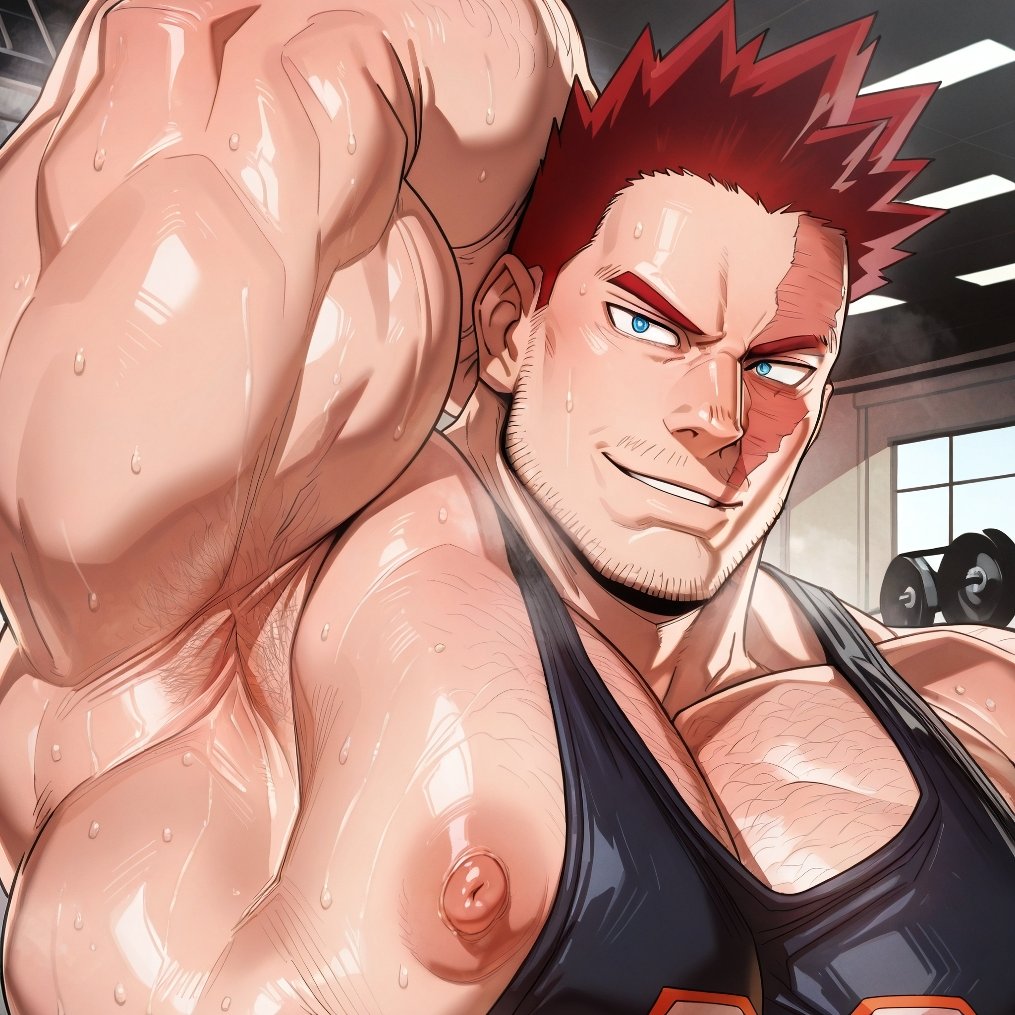 Endeavor (My Hero Academia) Rule 34 Image