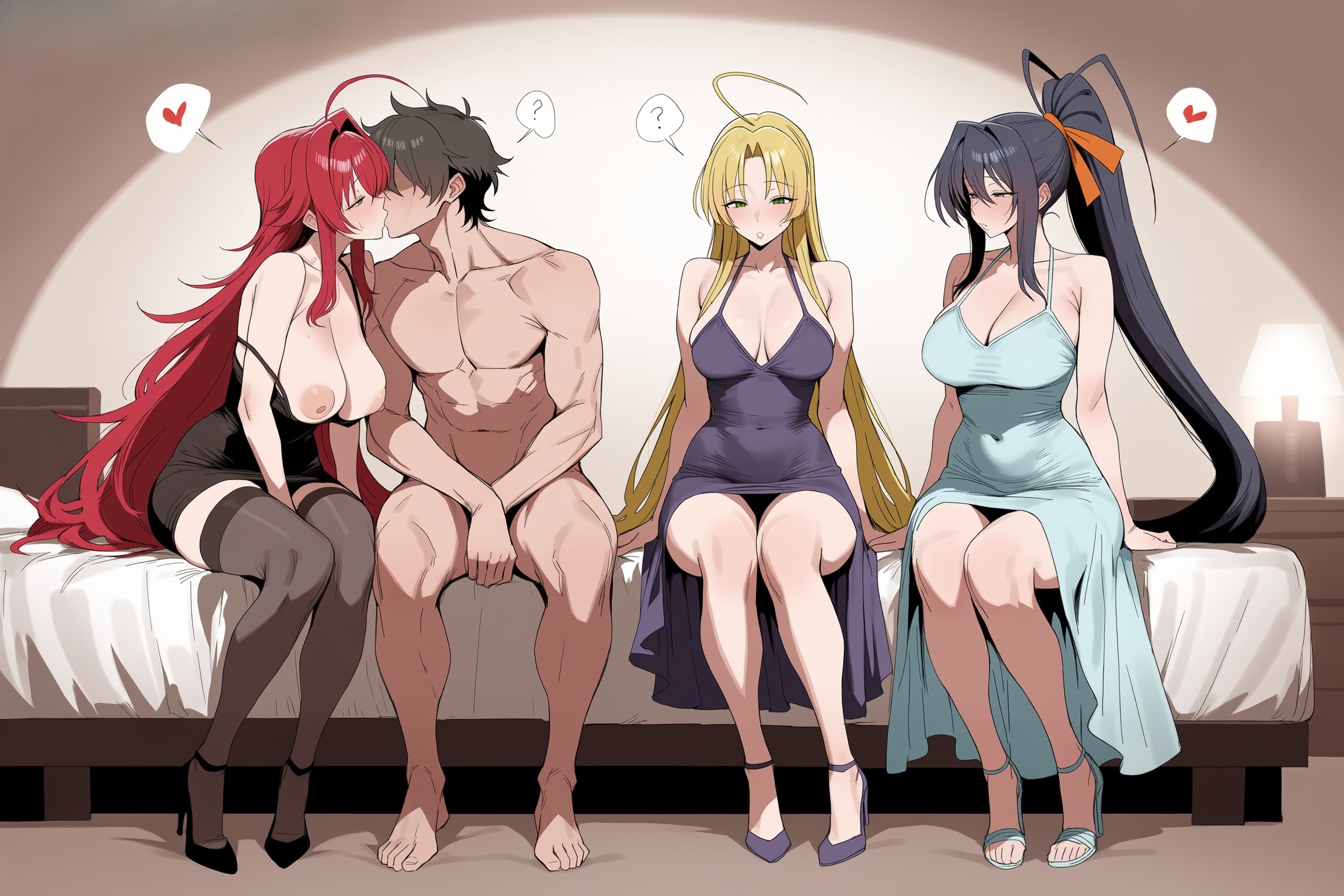 Akeno Himejima (High School Dxd) Rule 34 Image