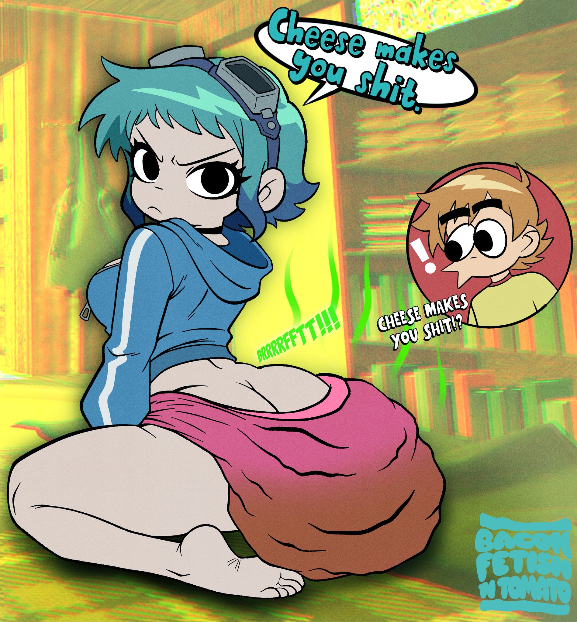Ramona Flowers (Scott Pilgrim) Rule 34 Image