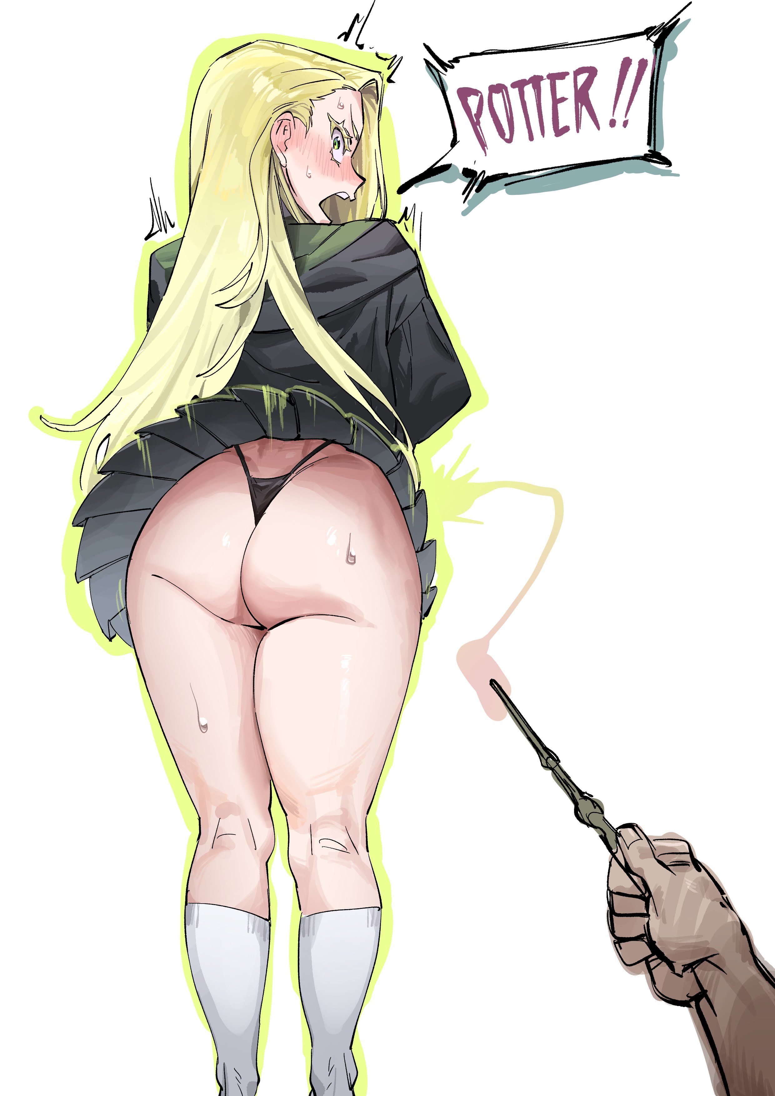 Draco Malfoy (Harry Potter) Rule 34 Image