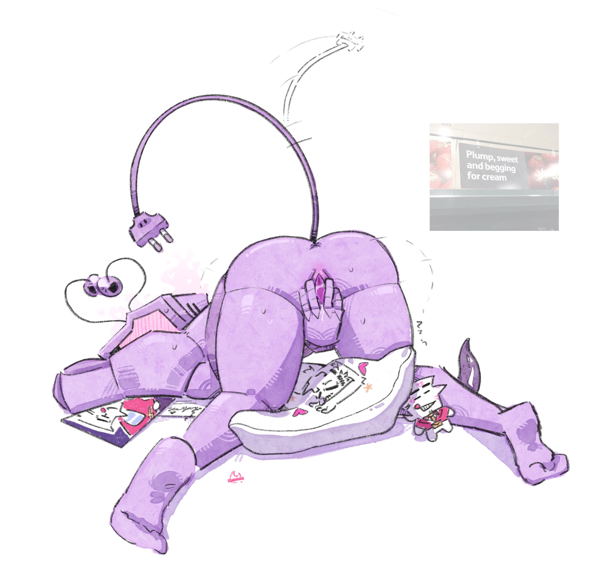 Tenna (Deltarune) Rule 34 Image