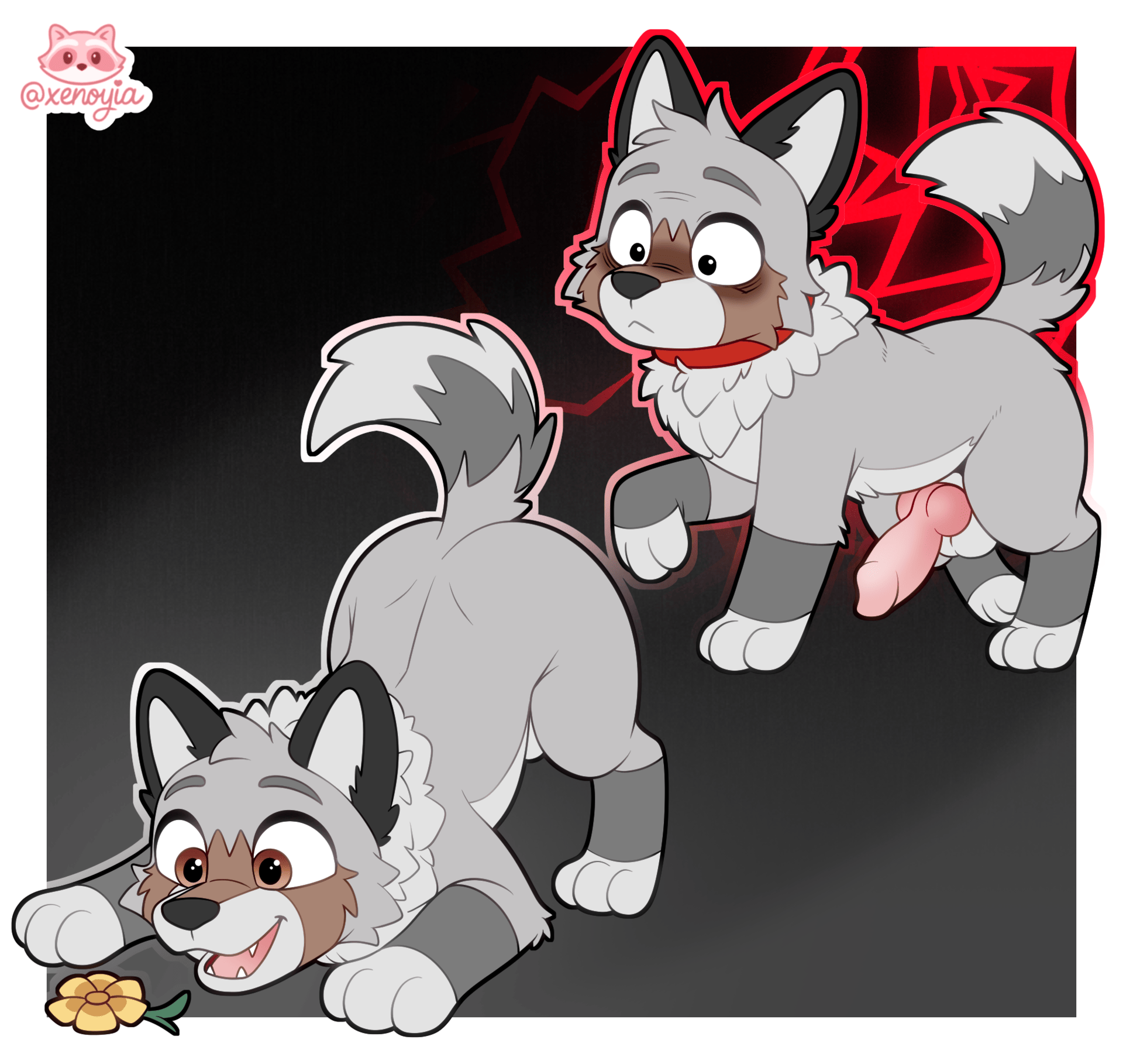 Pale Wolf (Minecraft) Rule 34 Image
