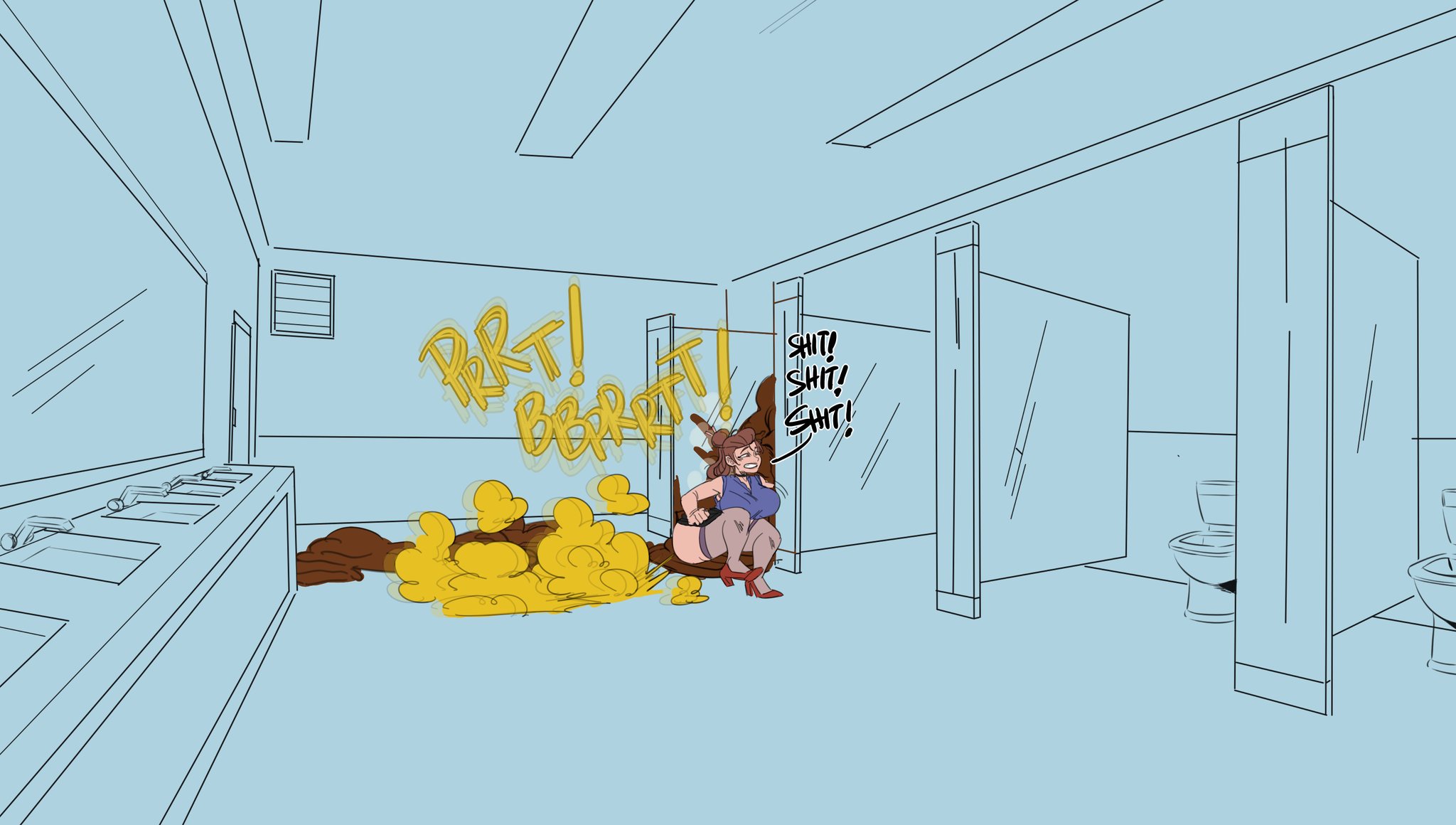 1girls Rule 34 Image