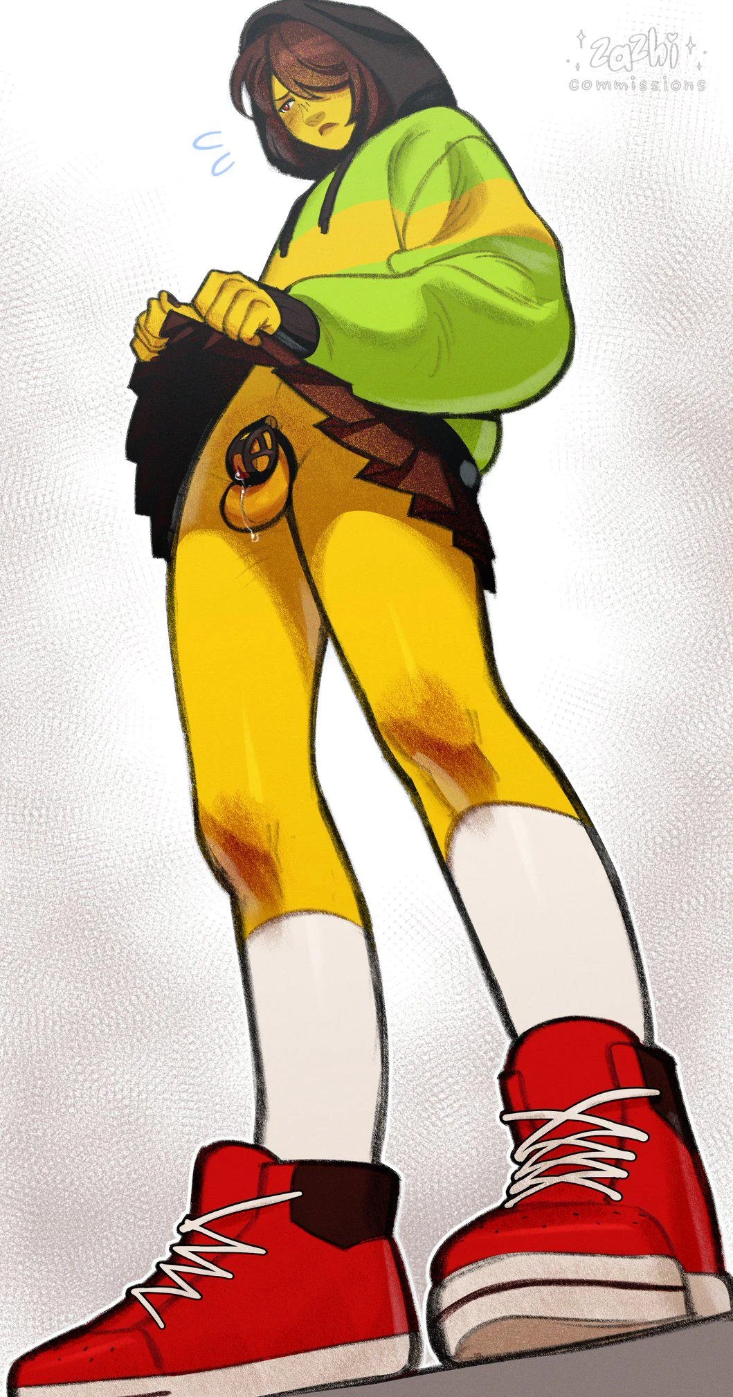 Kris (Deltarune) Rule 34 Image