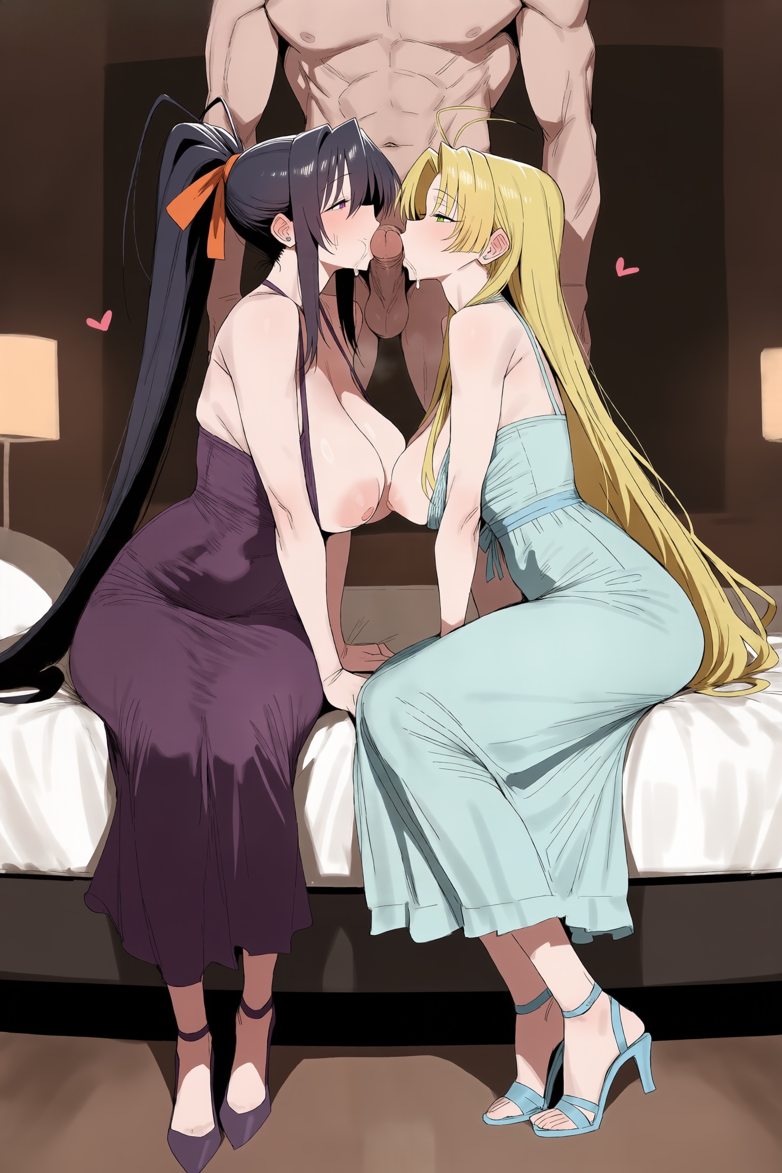Akeno Himejima (High School Dxd) Rule 34 Image