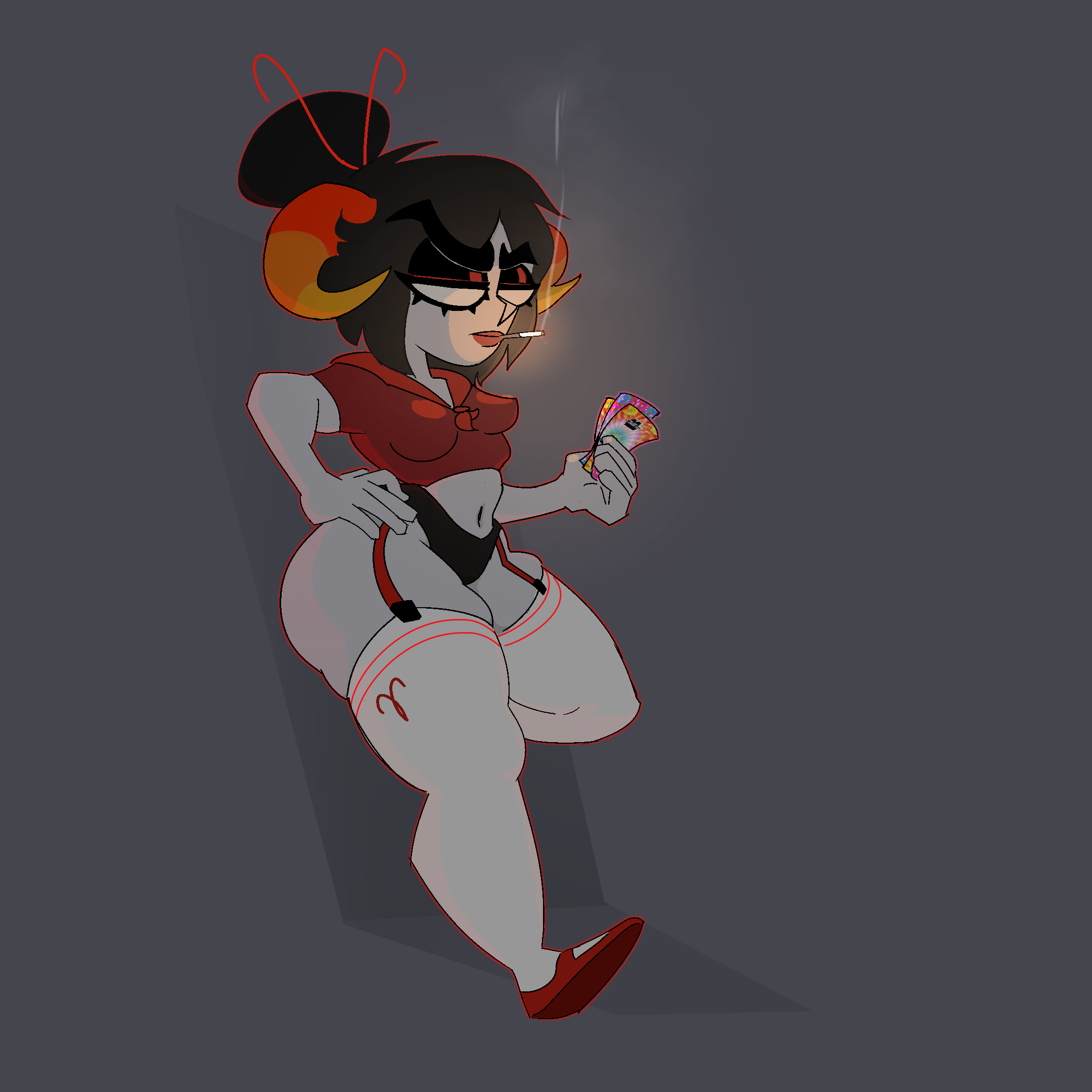 Damara Megido (Homestuck) Rule 34 Image
