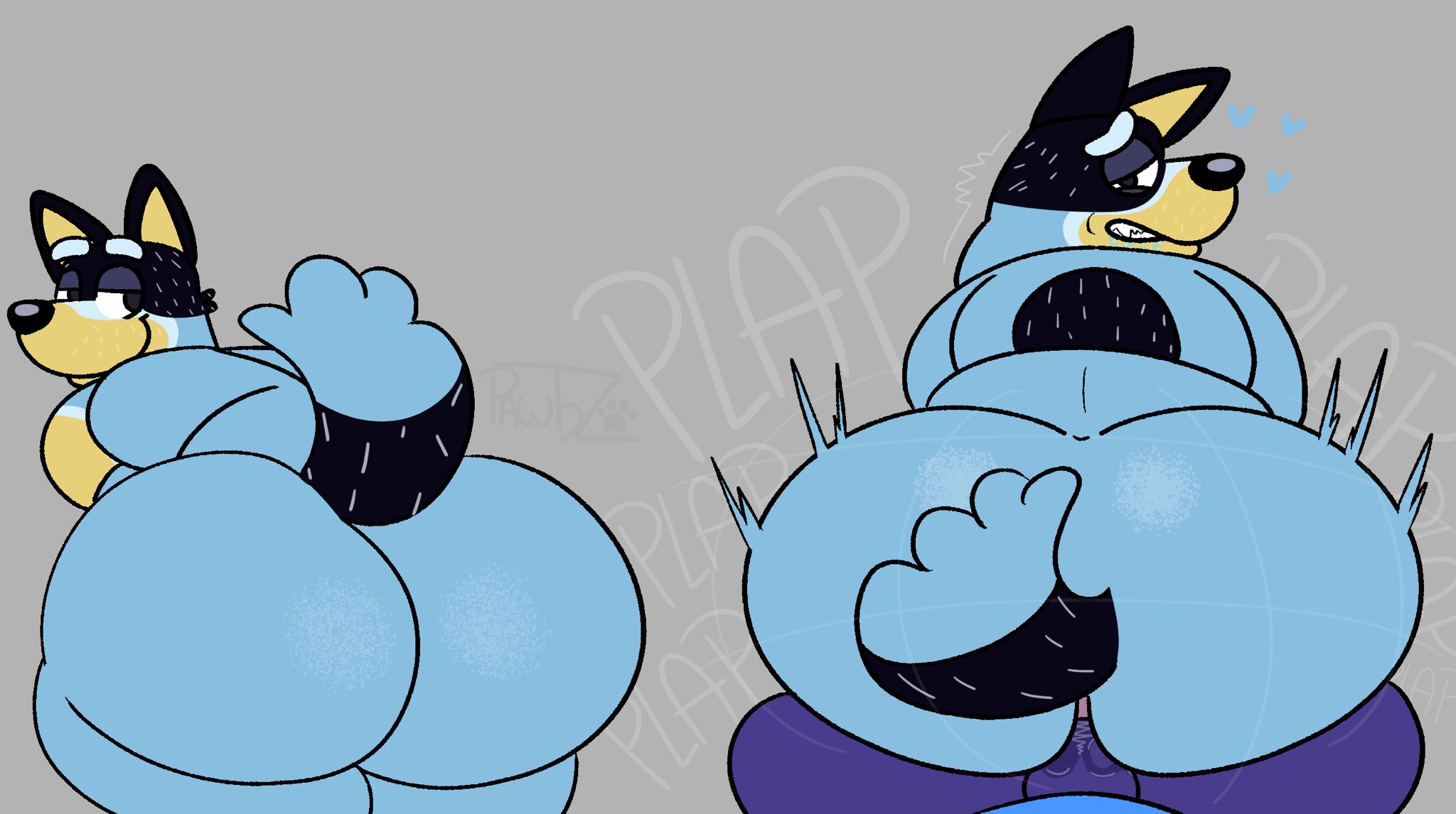 Bandit Heeler (Bluey (Series)) Rule 34 Image