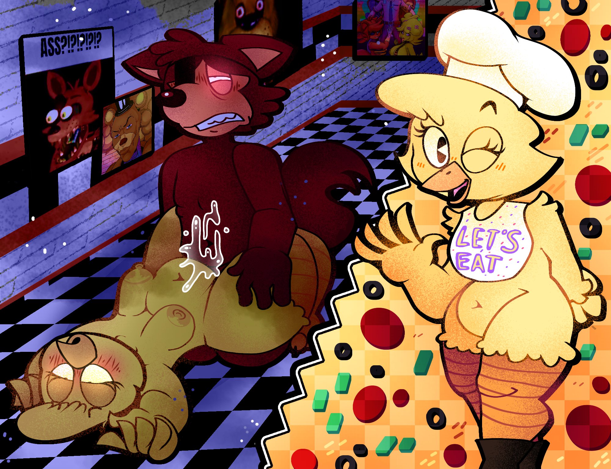 Chica (Fnaf) Rule 34 Image