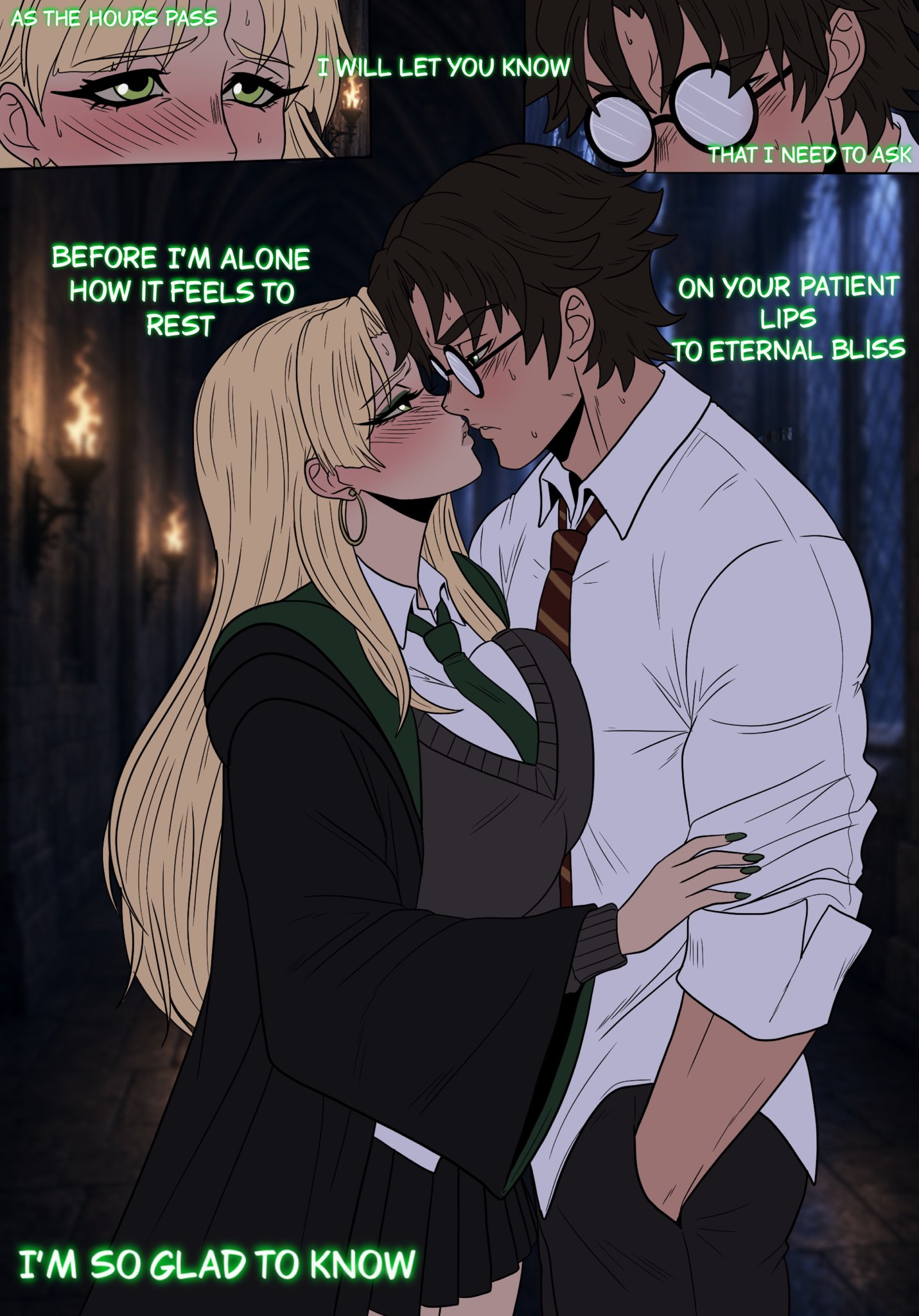 Draco Malfoy (Harry Potter) Rule 34 Image
