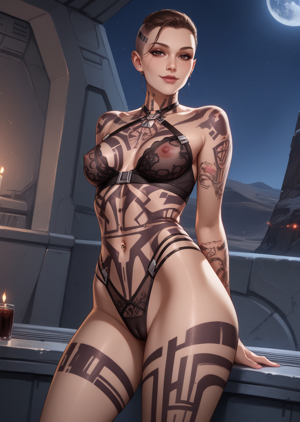 Jack (Mass Effect) Rule 34 Image