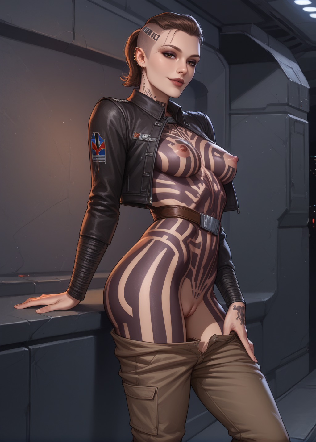 Jack (Mass Effect) Rule 34 Image