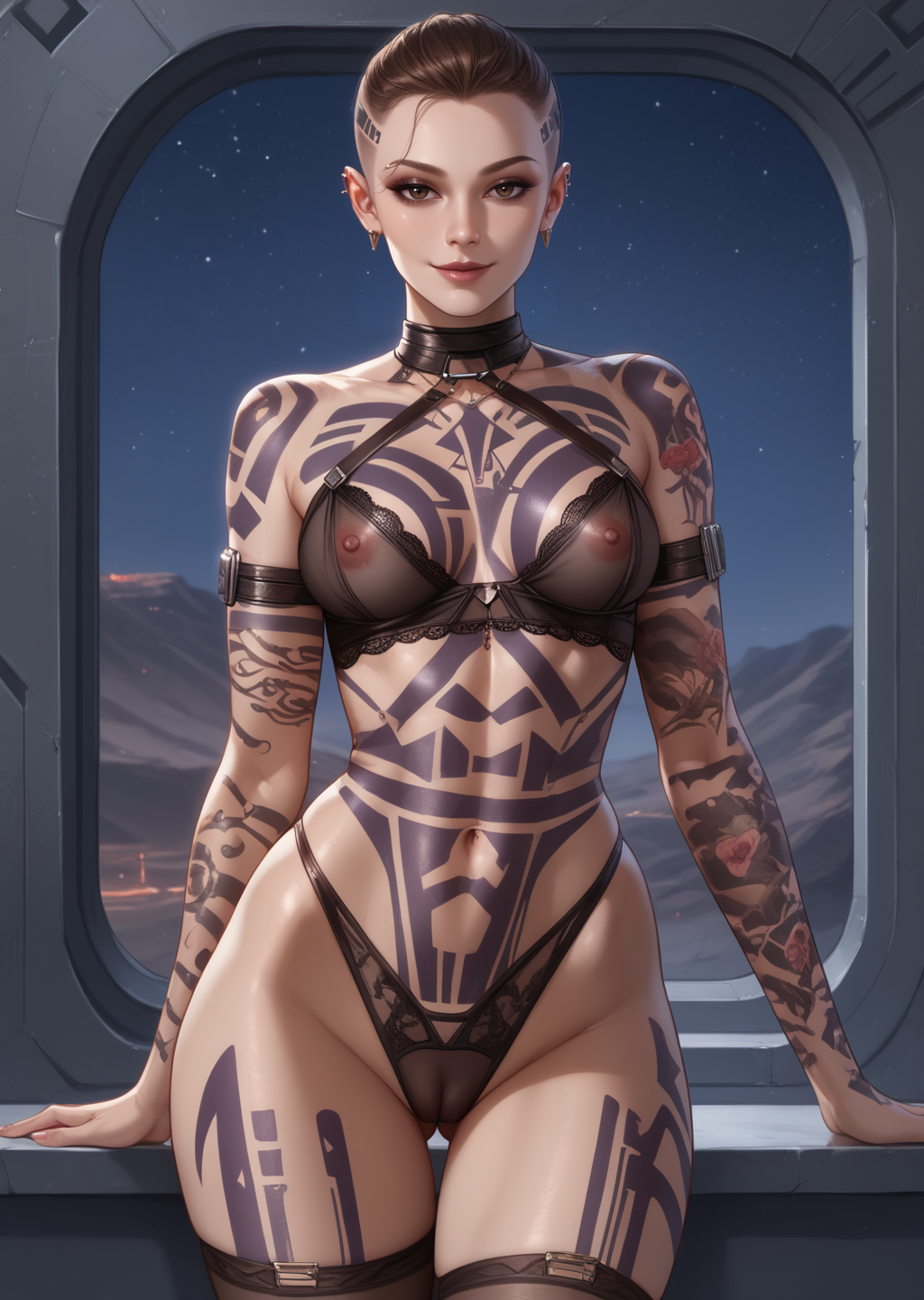 Jack (Mass Effect) Rule 34 Image