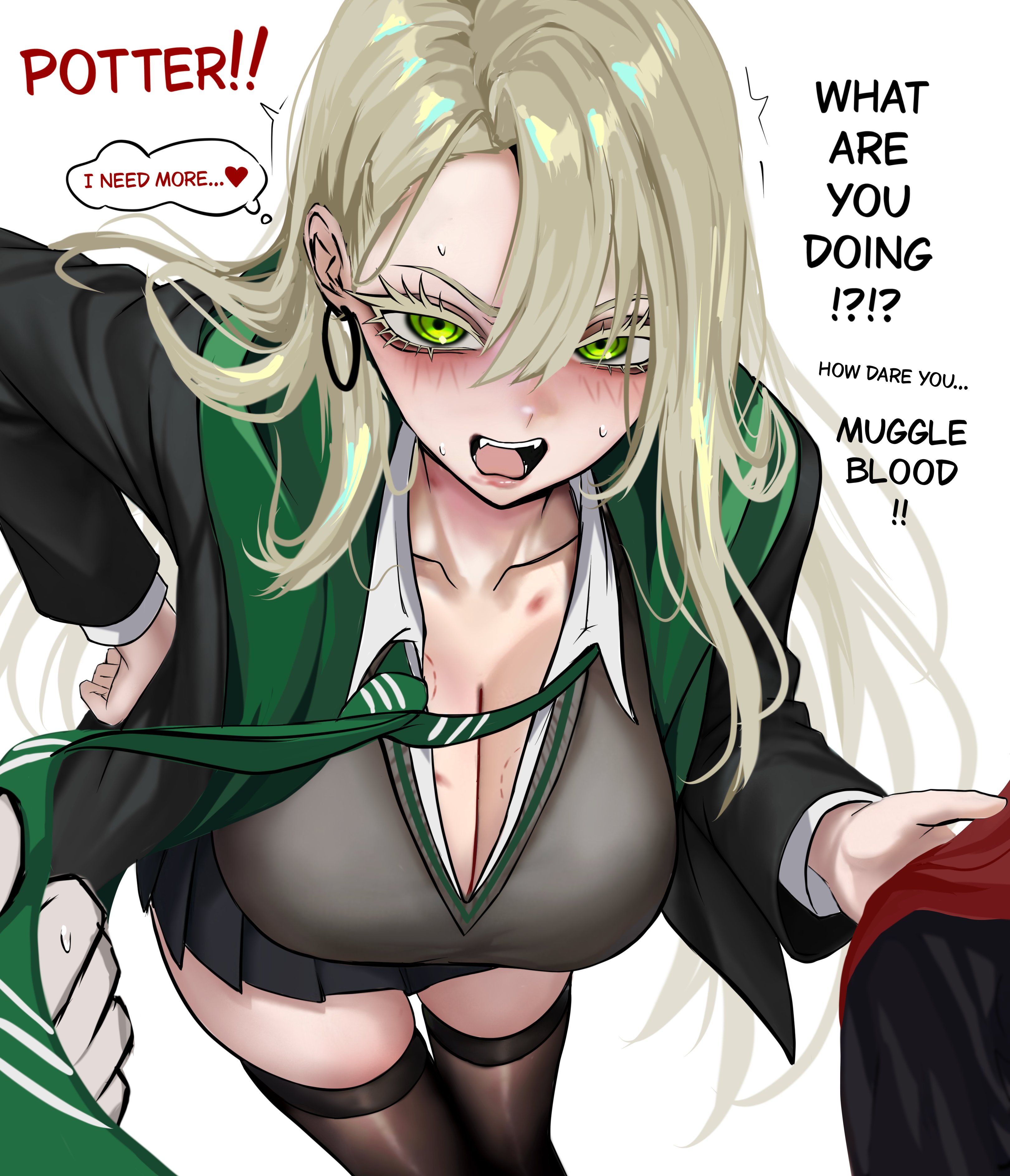 Draco Malfoy (Harry Potter) Rule 34 Image