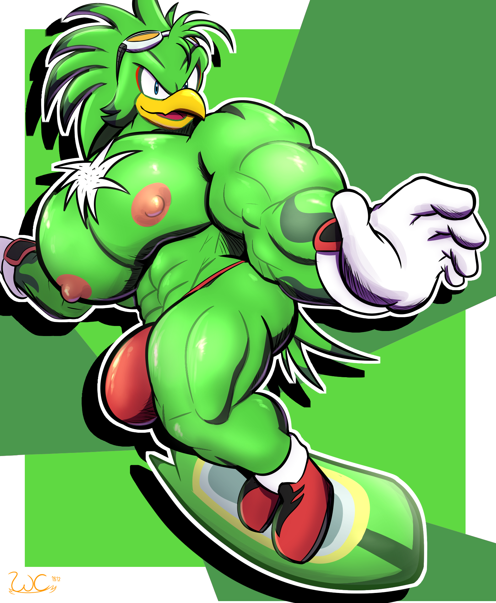 Jet The Hawk (Sega) Rule 34 Image