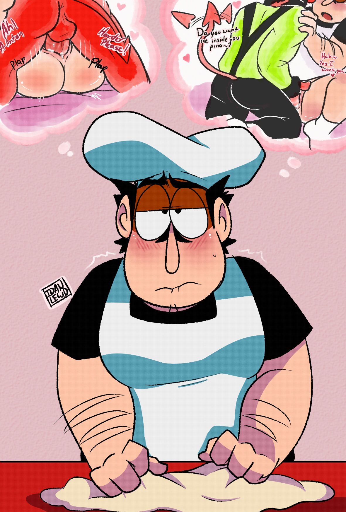 Dynamite Anton (Antonblast) Rule 34 Image