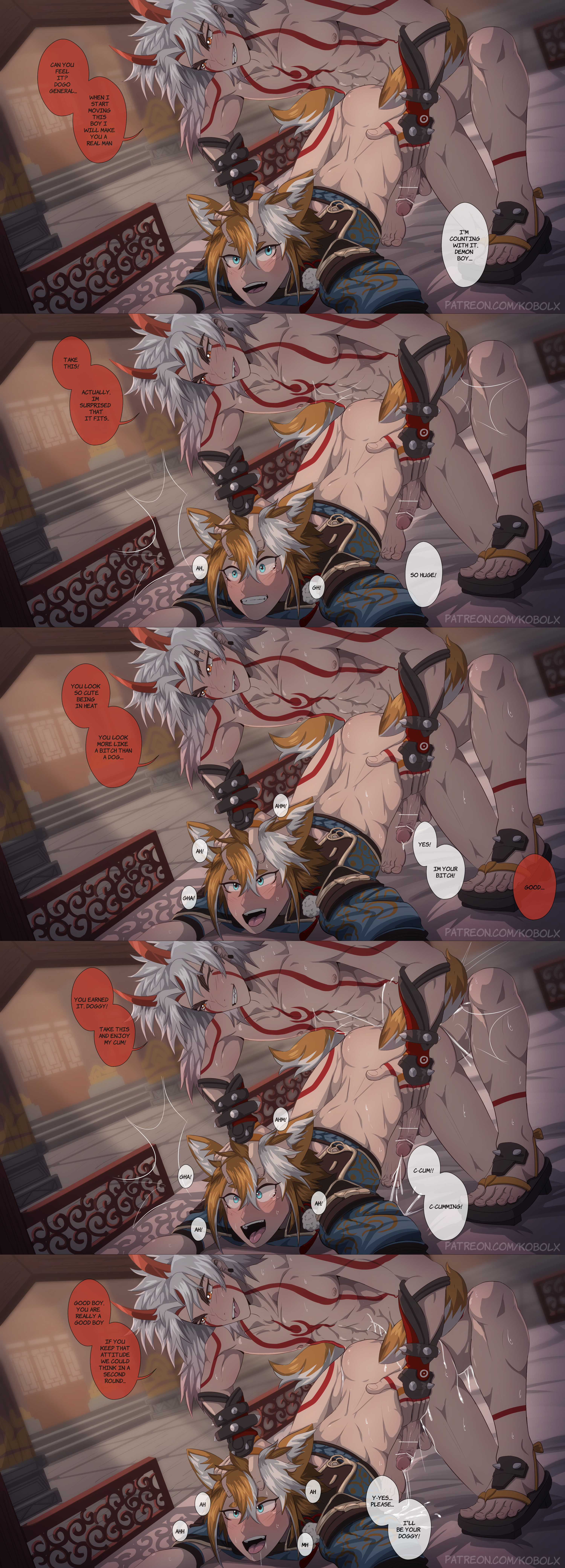 Arataki Itto (Genshin Impact) Rule 34 Image
