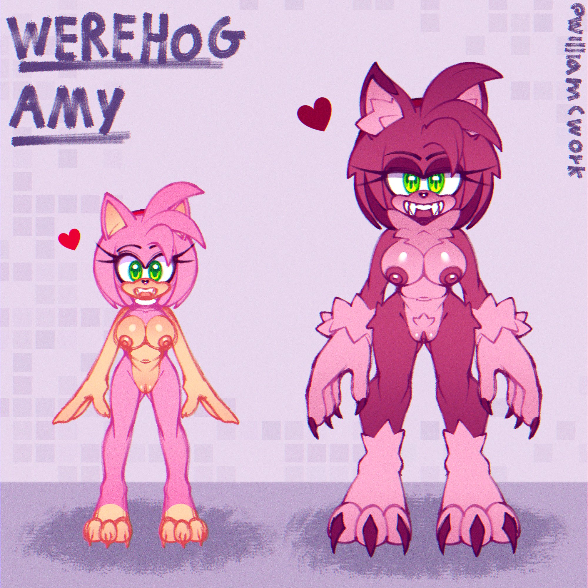 Amy Rose (Sega) Rule 34 Image