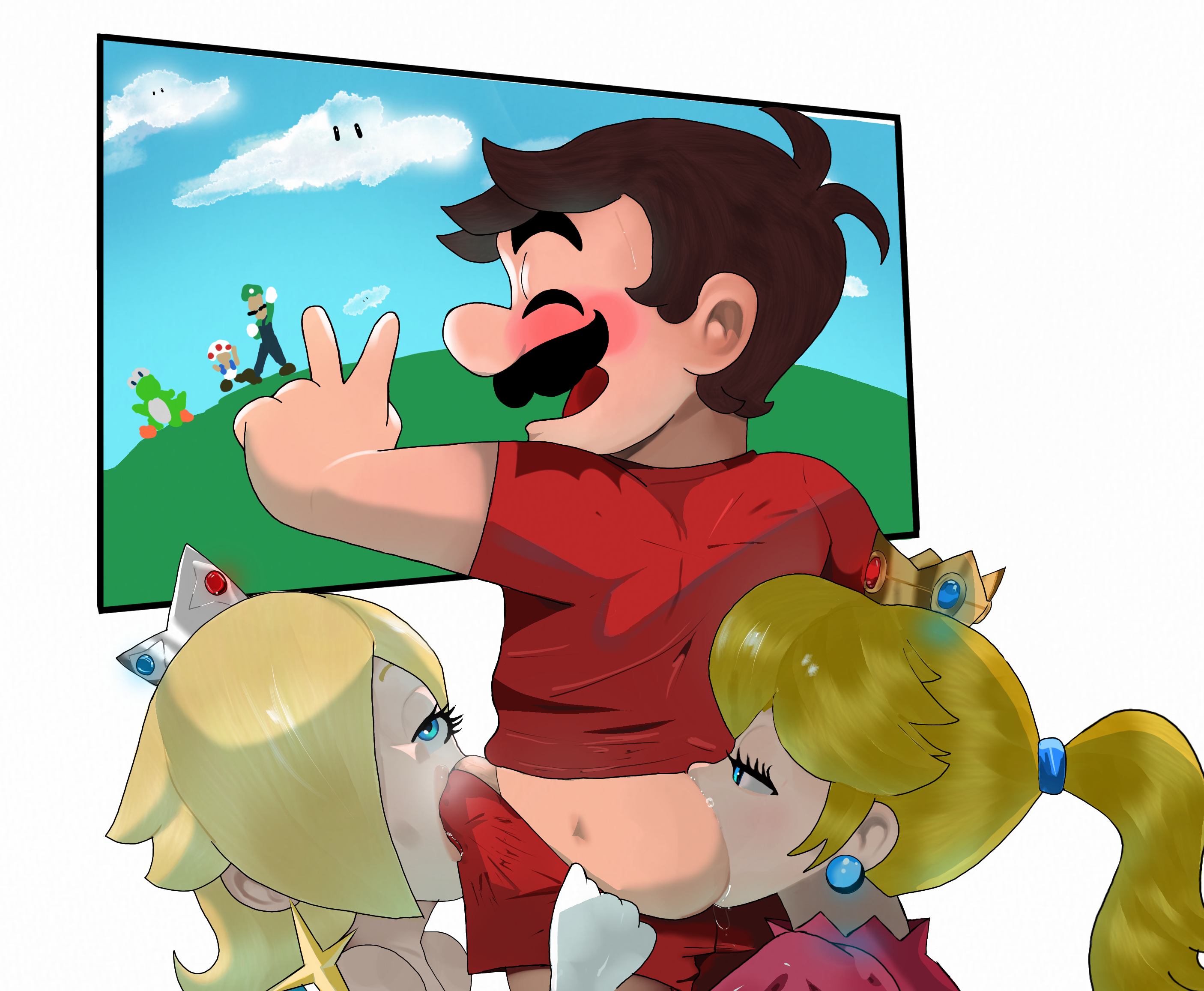 Luigi (Mario (Series)) Rule 34 Image