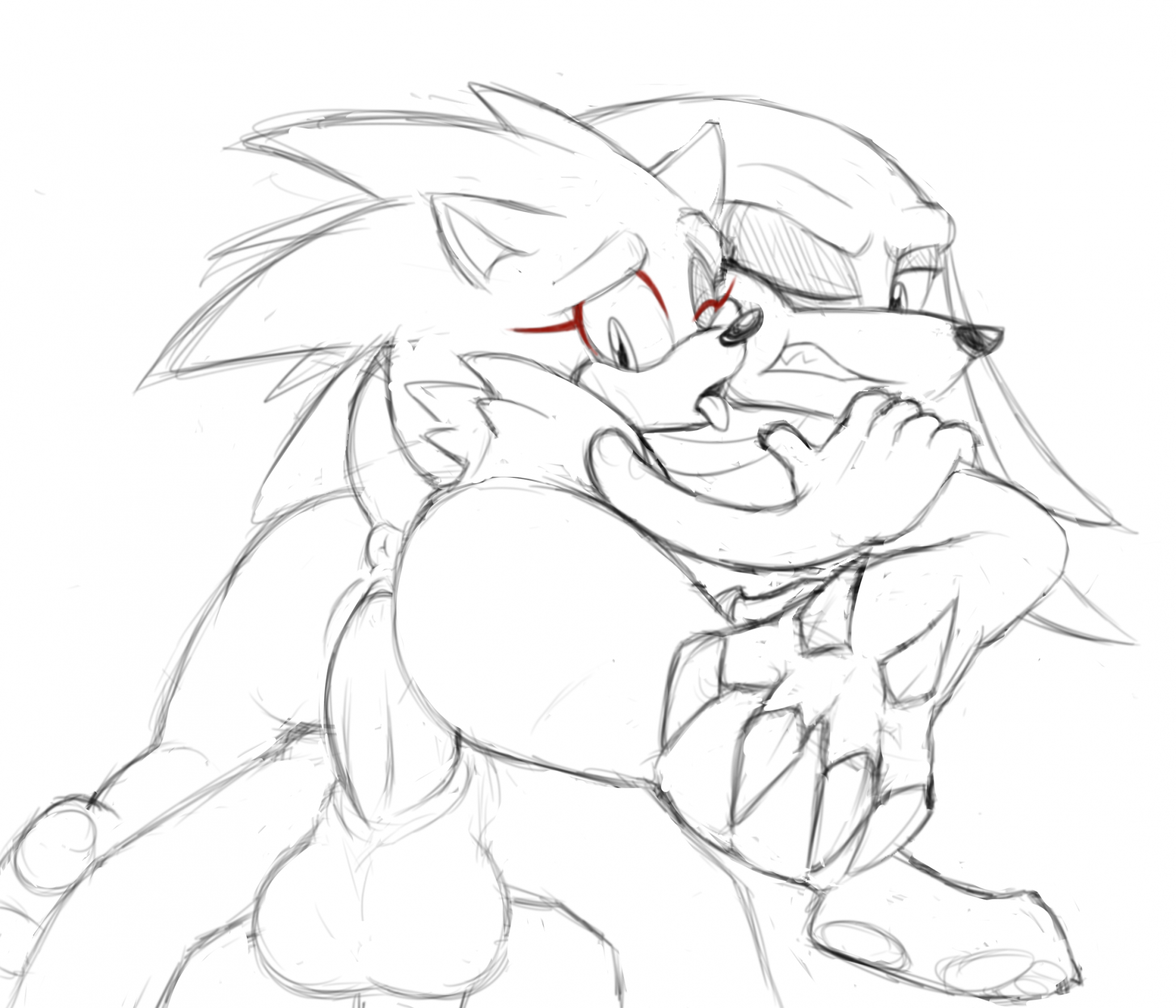 Knuckles The Echidna (Sega) Rule 34 Image