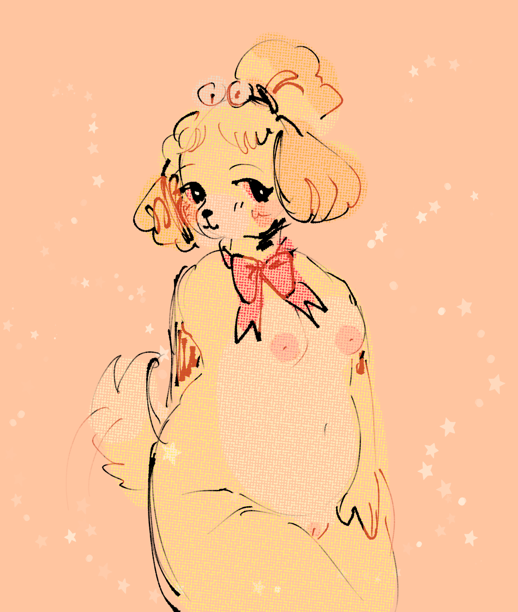 Isabelle (Animal Crossing) Rule 34 Image