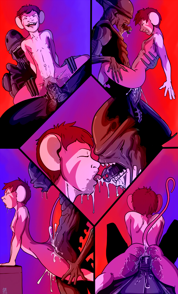 Male Xenomorph (Alien (Franchise)) Rule 34 Image