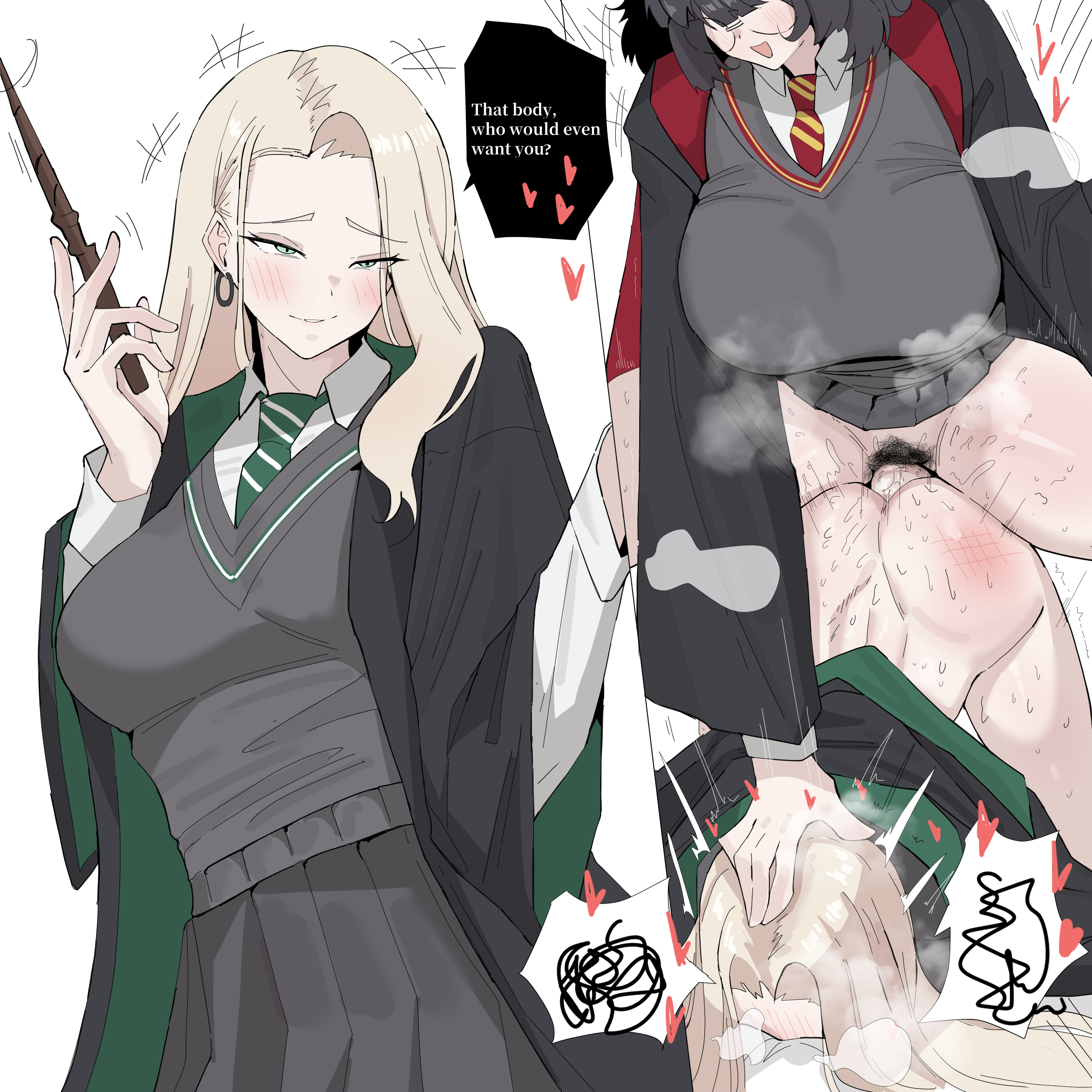 Draco Malfoy (Harry Potter) Rule 34 Image