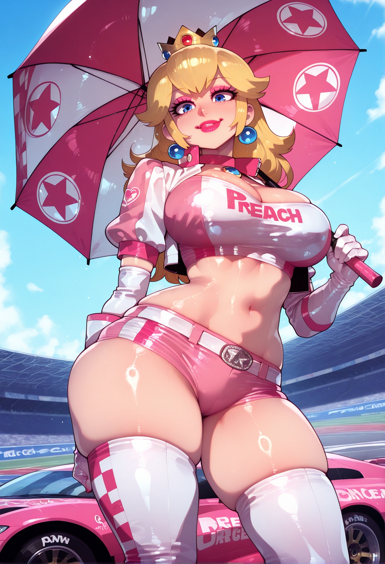 Princess Peach (Mario (Series)) Rule 34 Image