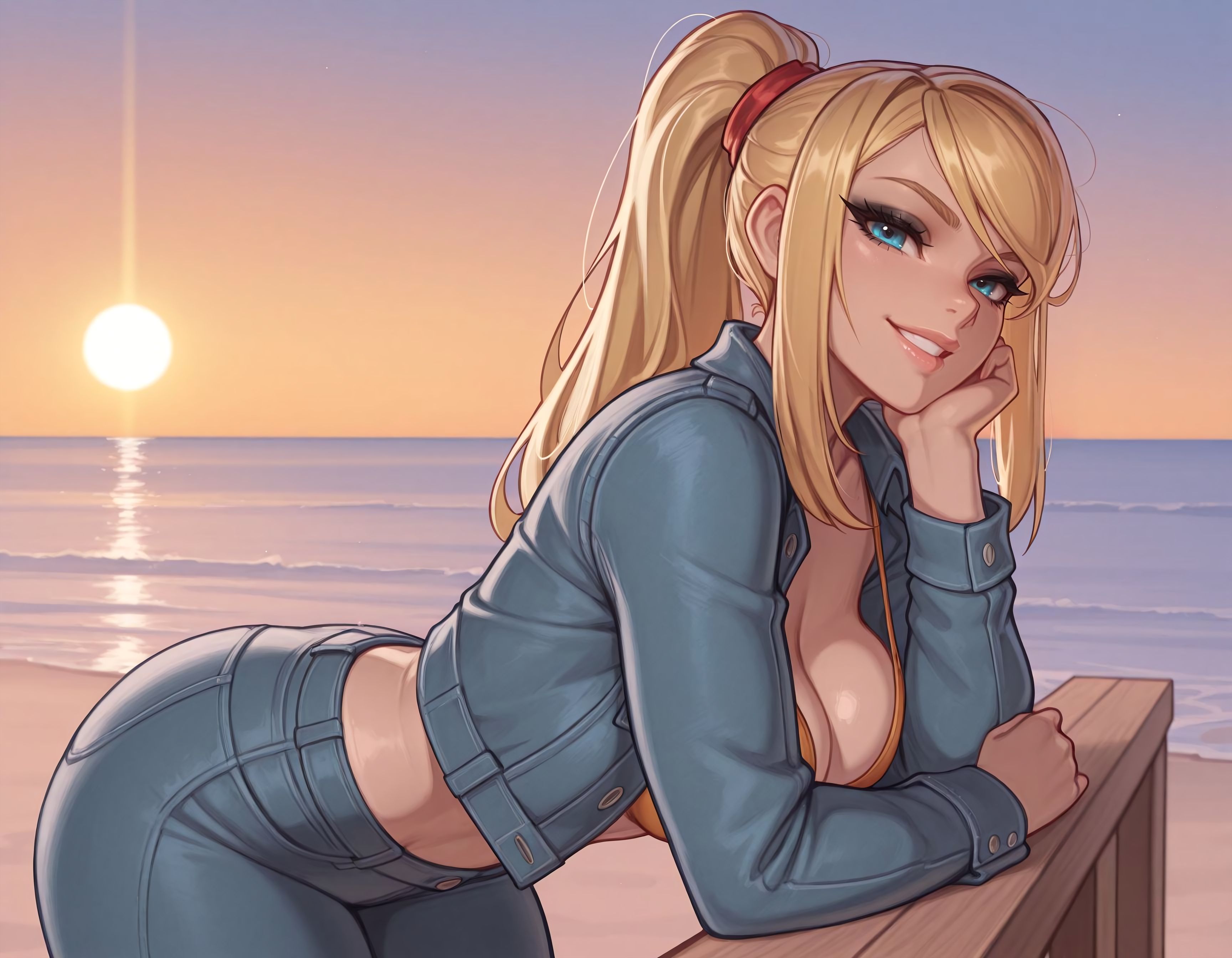 Samus Aran (Metroid) Rule 34 Image
