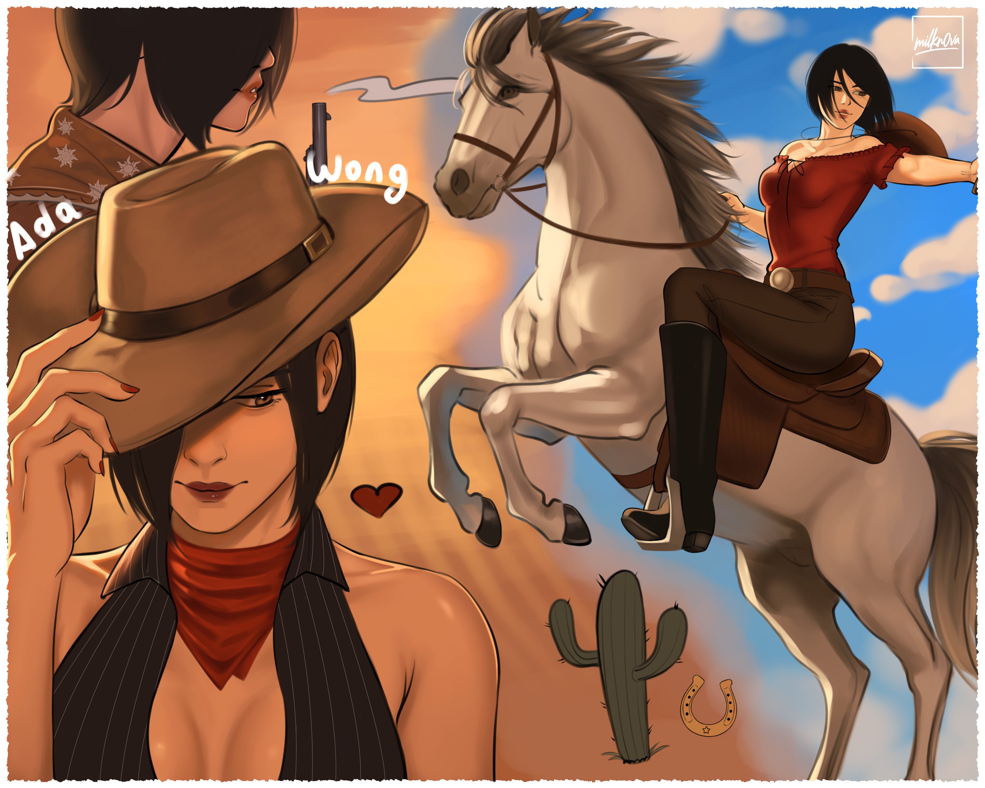 Ada Wong (Capcom) Rule 34 Image