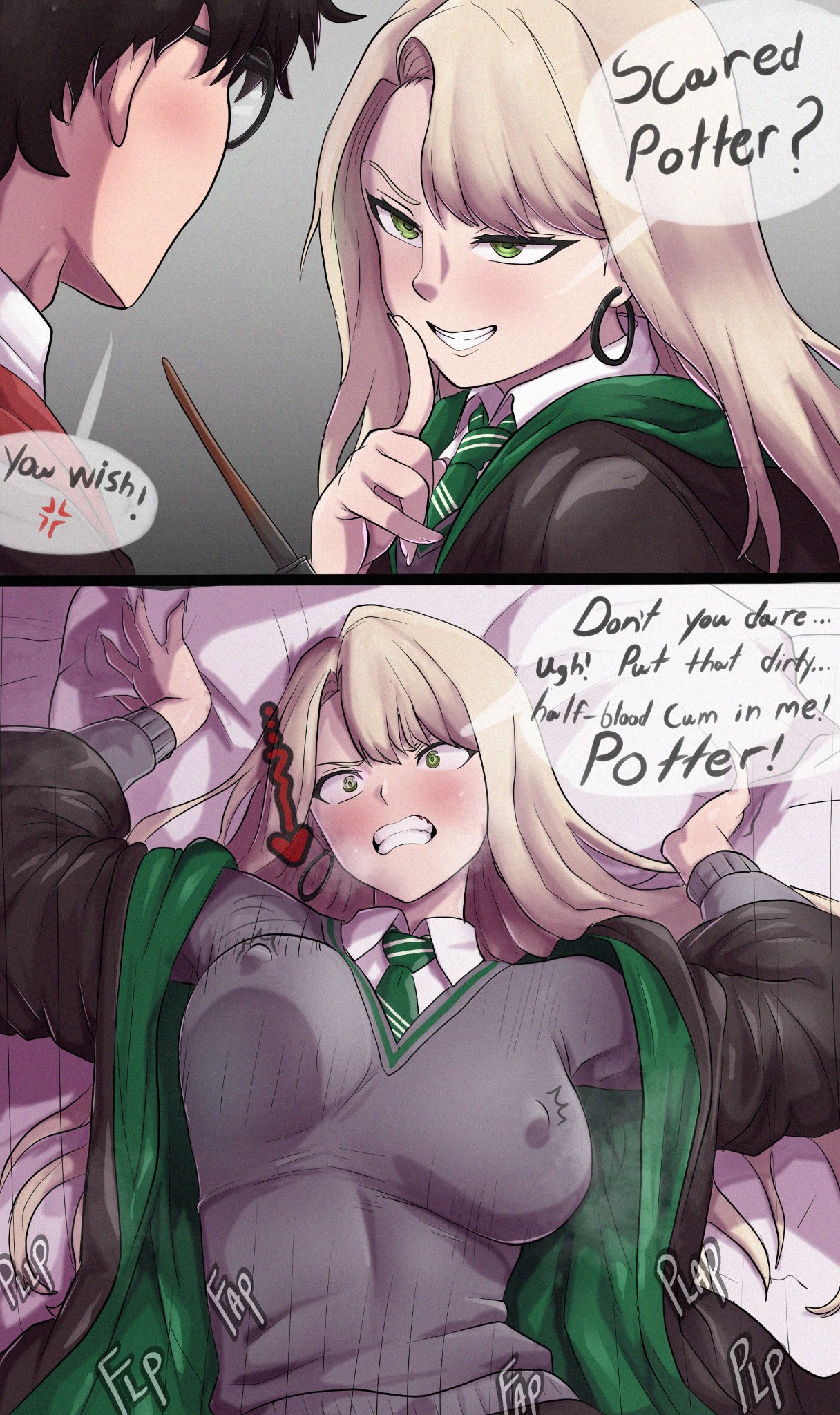 Draco Malfoy (Harry Potter) Rule 34 Image