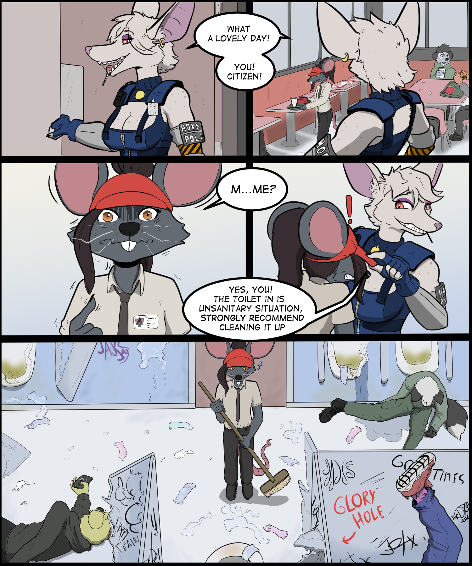 Officer Flint (Foresttherotten) Rule 34 Image