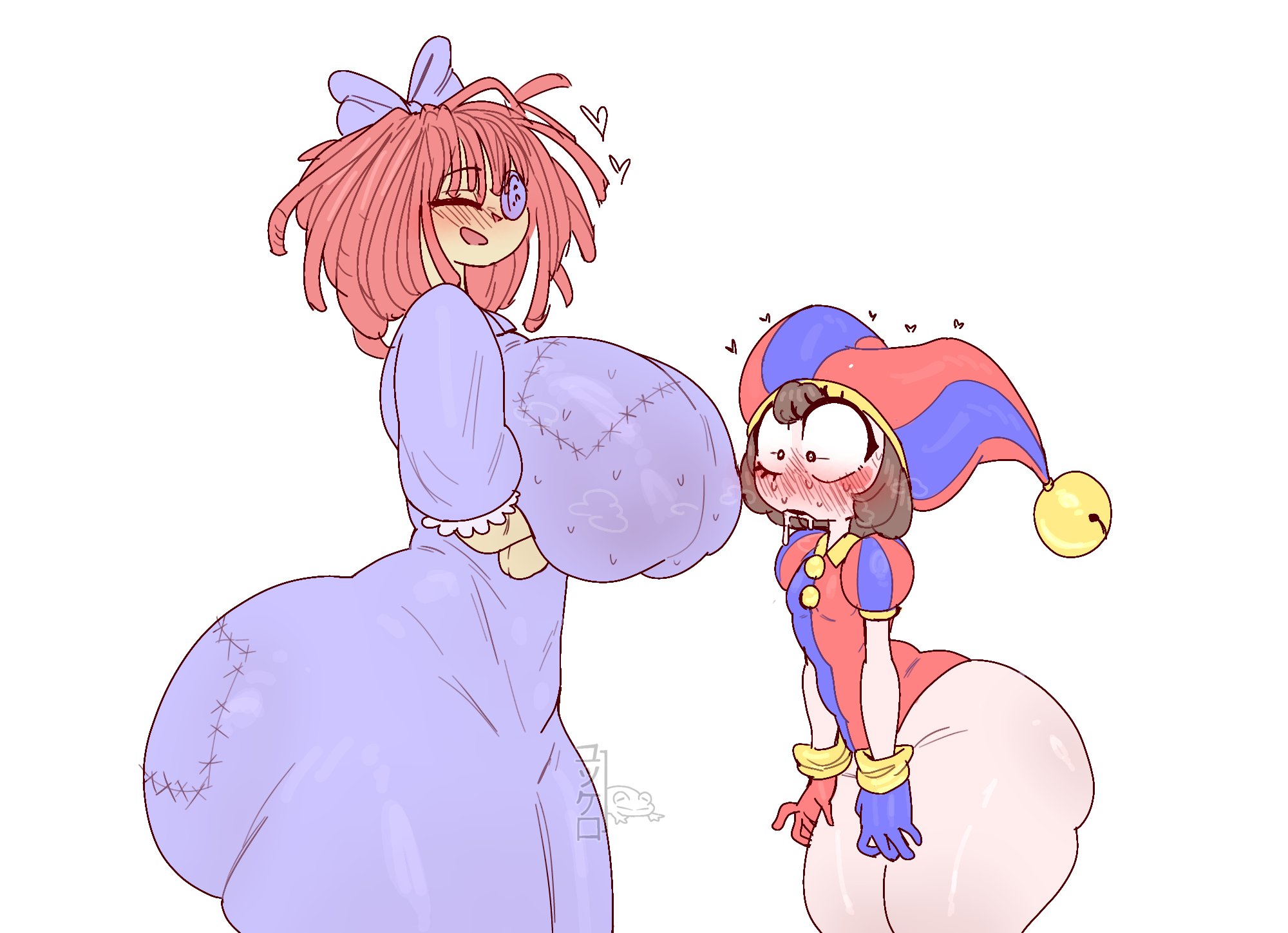 Pomni (The Amazing Digital Circus) Rule 34 Image