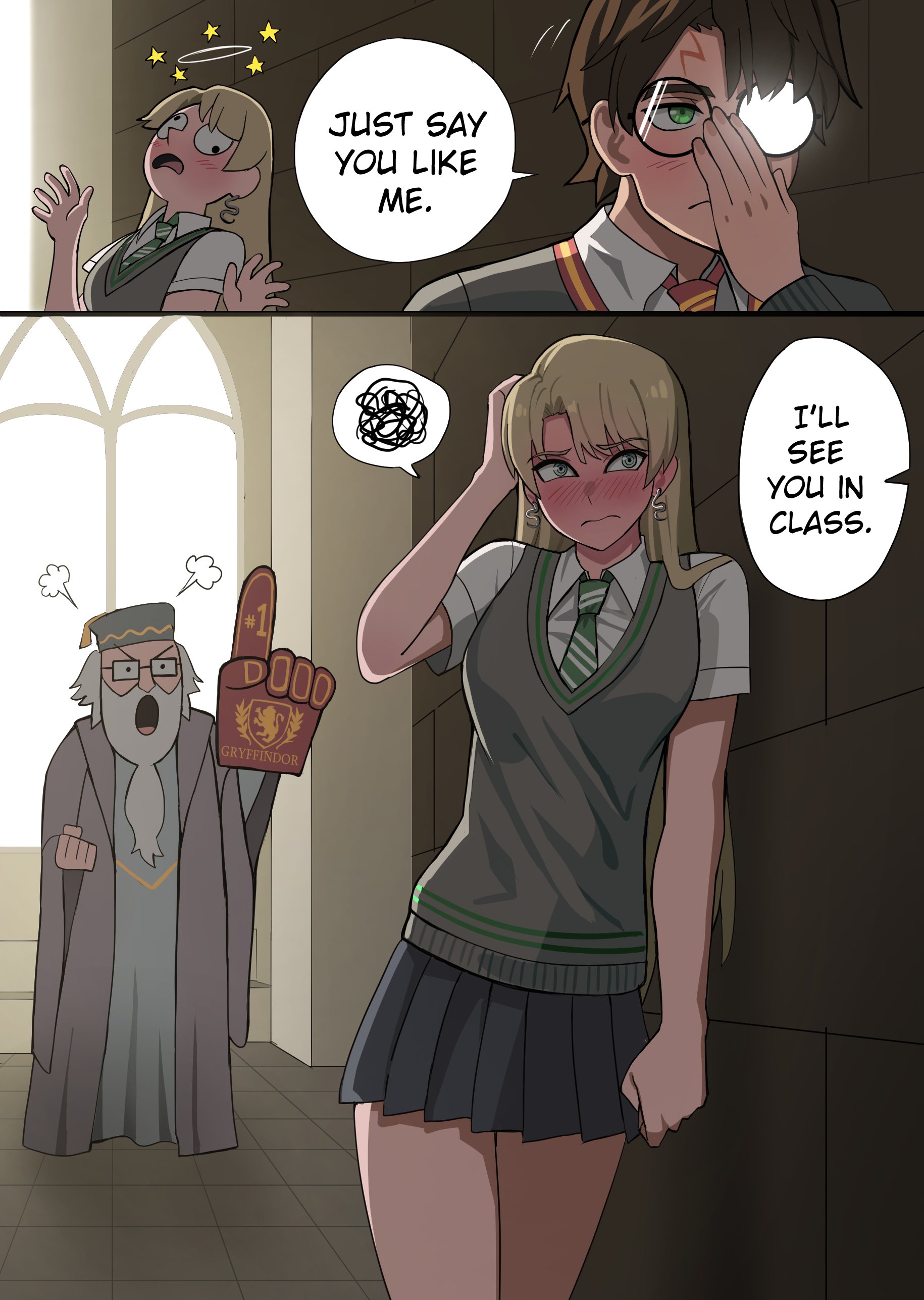 Albus Dumbledore (Harry Potter) Rule 34 Image
