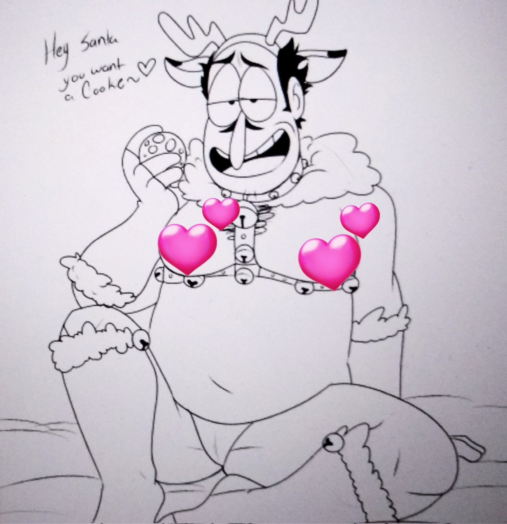 Peppino Spaghetti (Christmas) Rule 34 Image