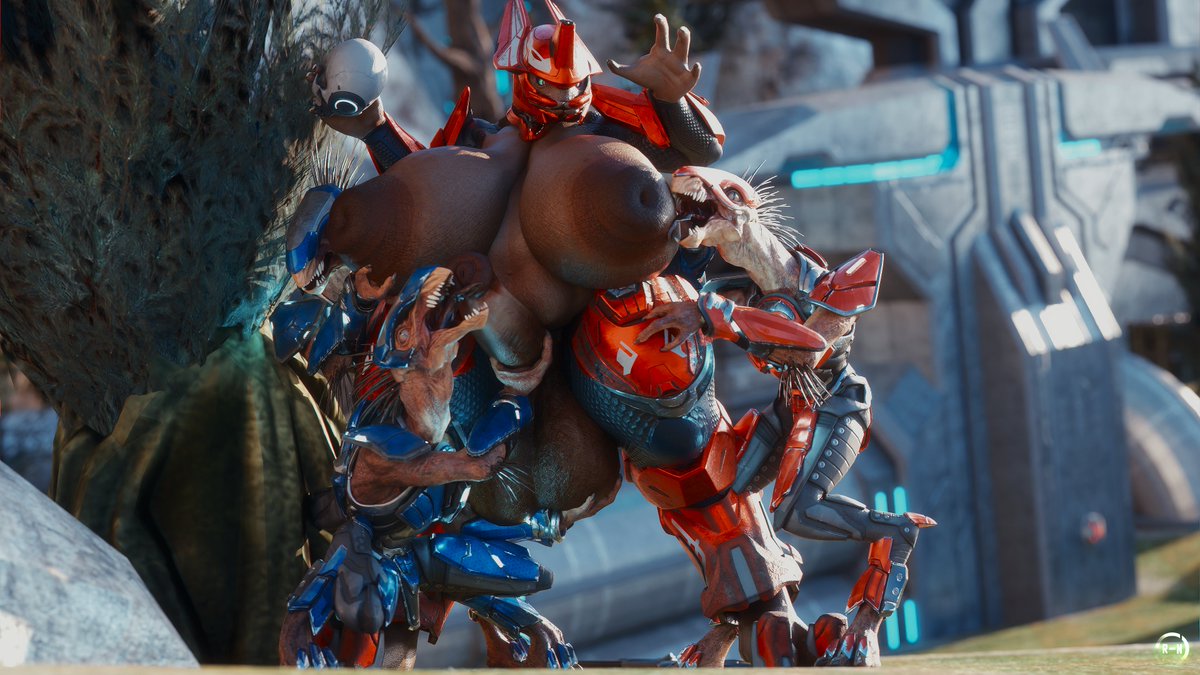 Female Sangheili (Halo (Series)) Rule 34 Image