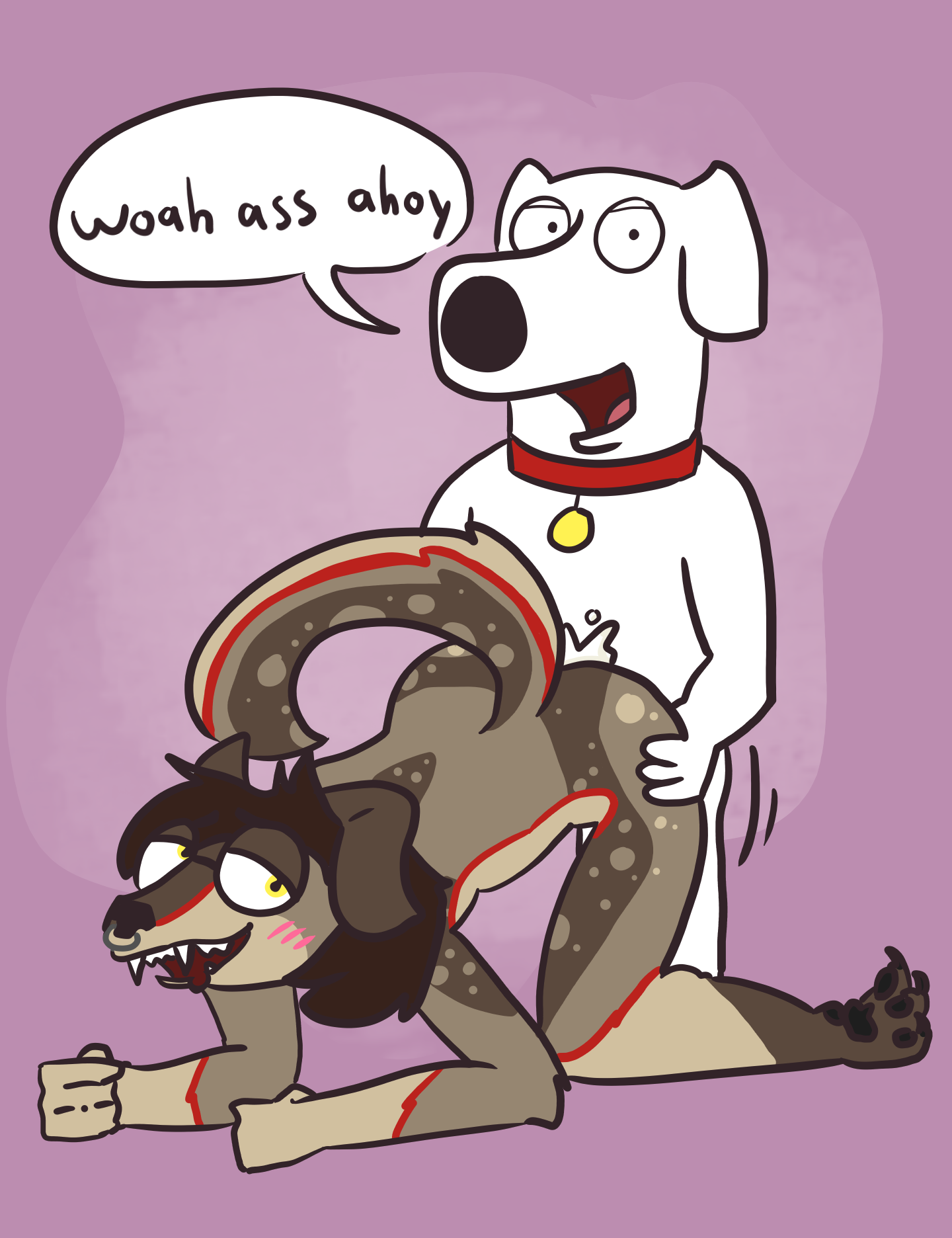 Brian Griffin (Family Guy) Rule 34 Image