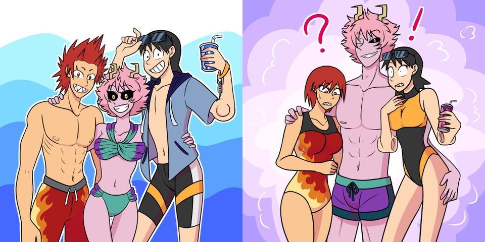 Eijirou Kirishima (My Hero Academia) Rule 34 Image