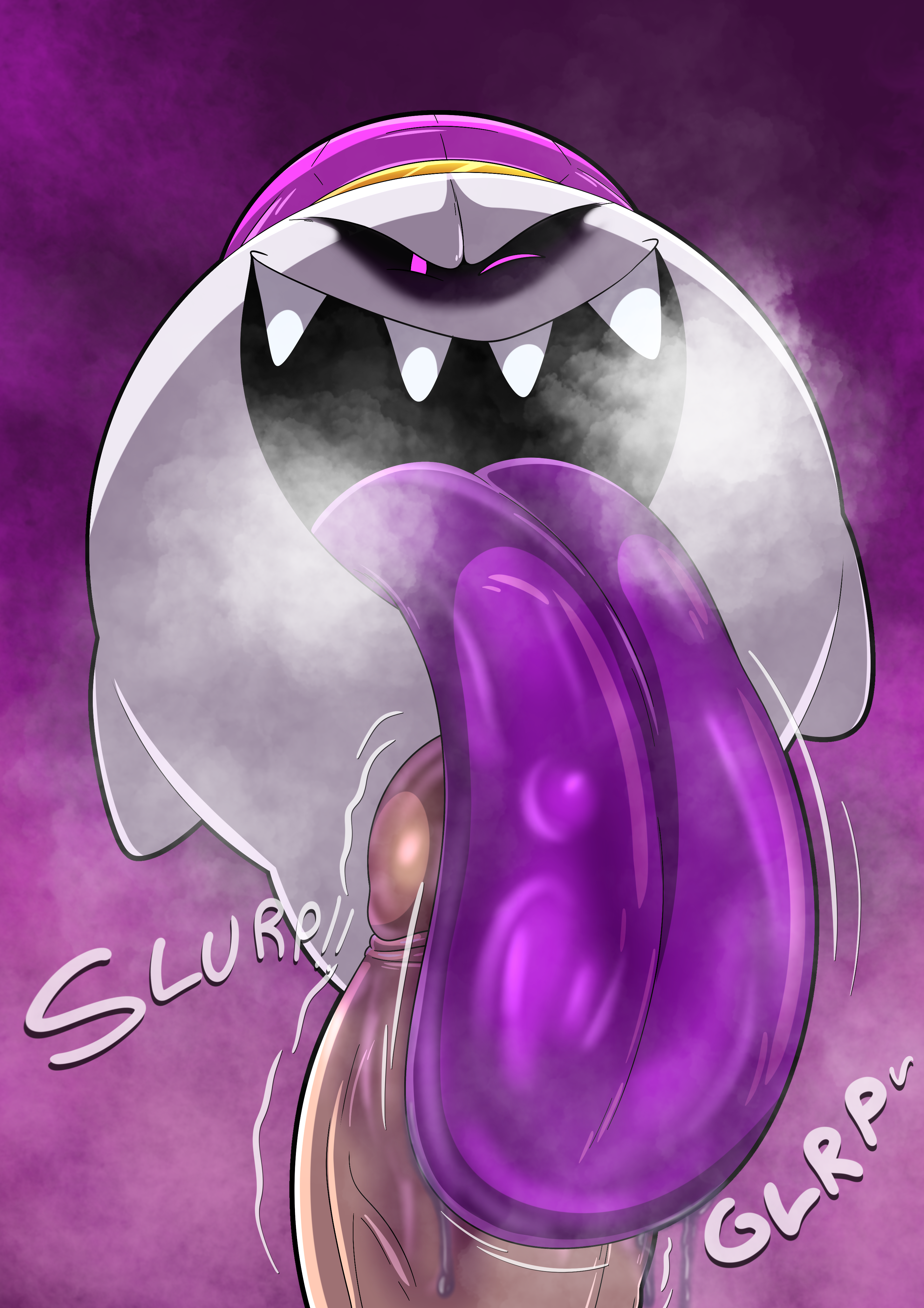 Boo (Mario) Rule 34 Image