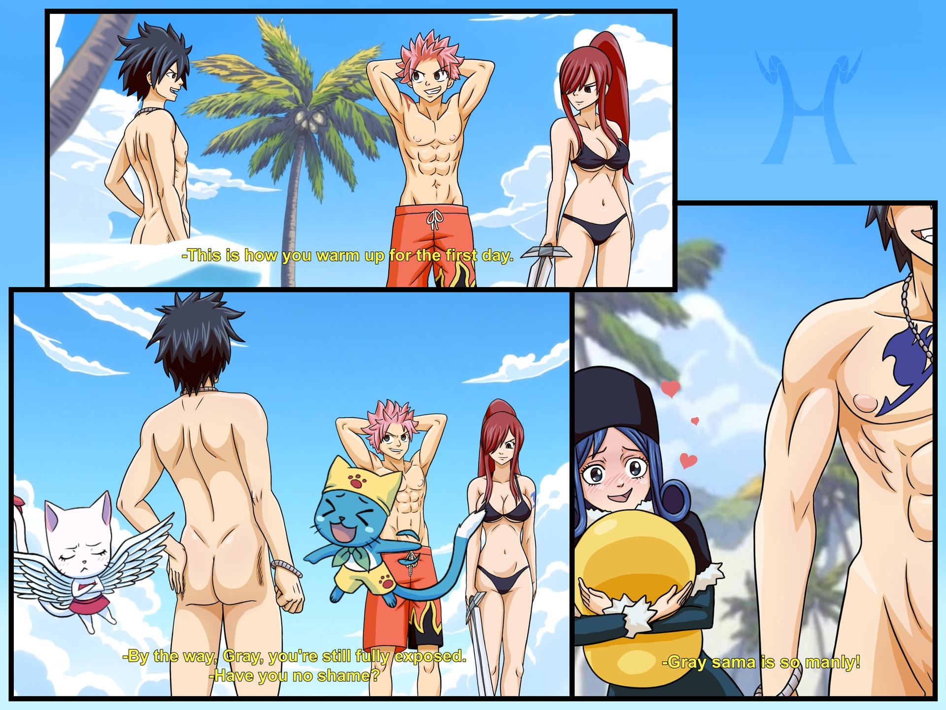Erza Scarlet (Fairy Tail) Rule 34 Image
