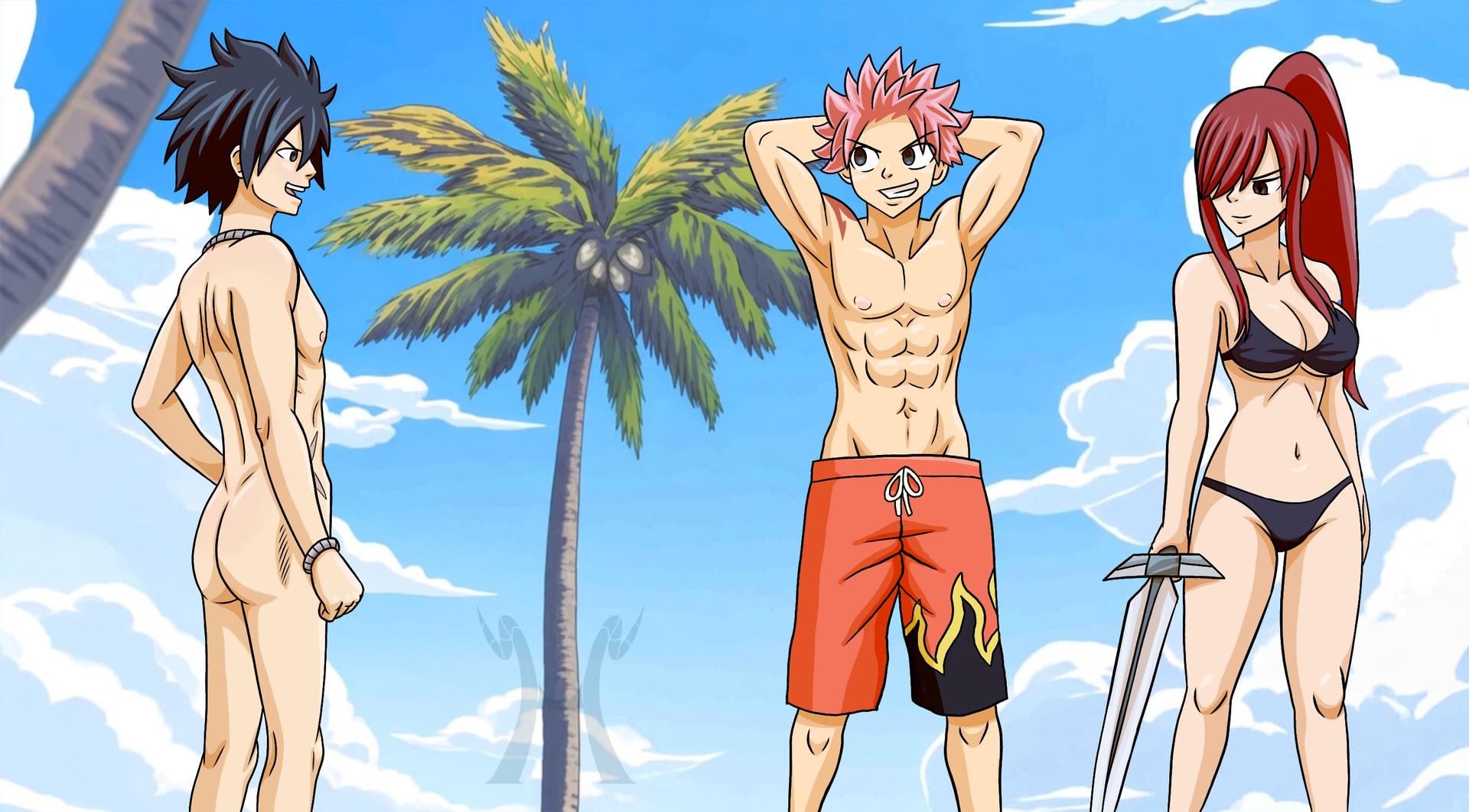 Erza Scarlet (Fairy Tail) Rule 34 Image