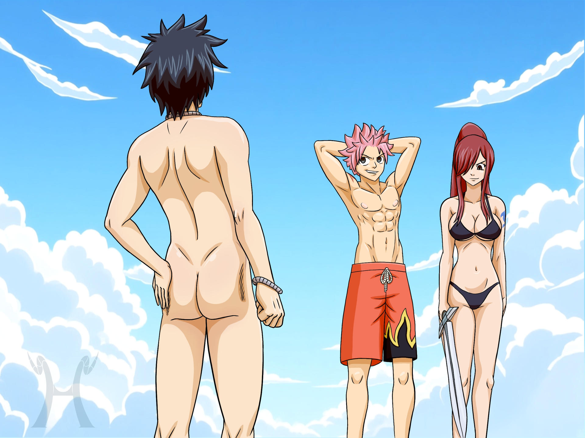 Erza Scarlet (Fairy Tail) Rule 34 Image
