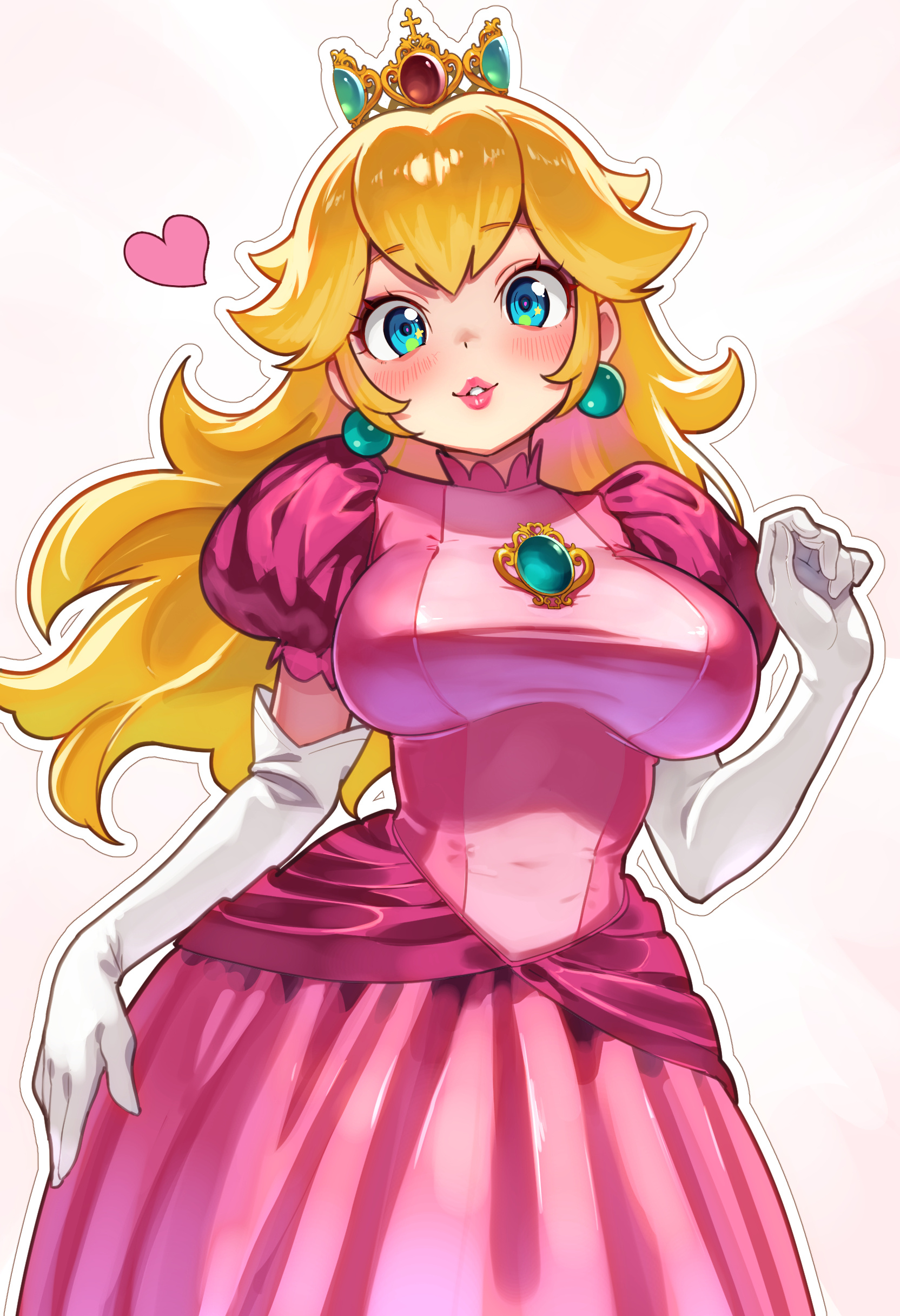 Princess Peach (Mario (Series)) Rule 34 Image