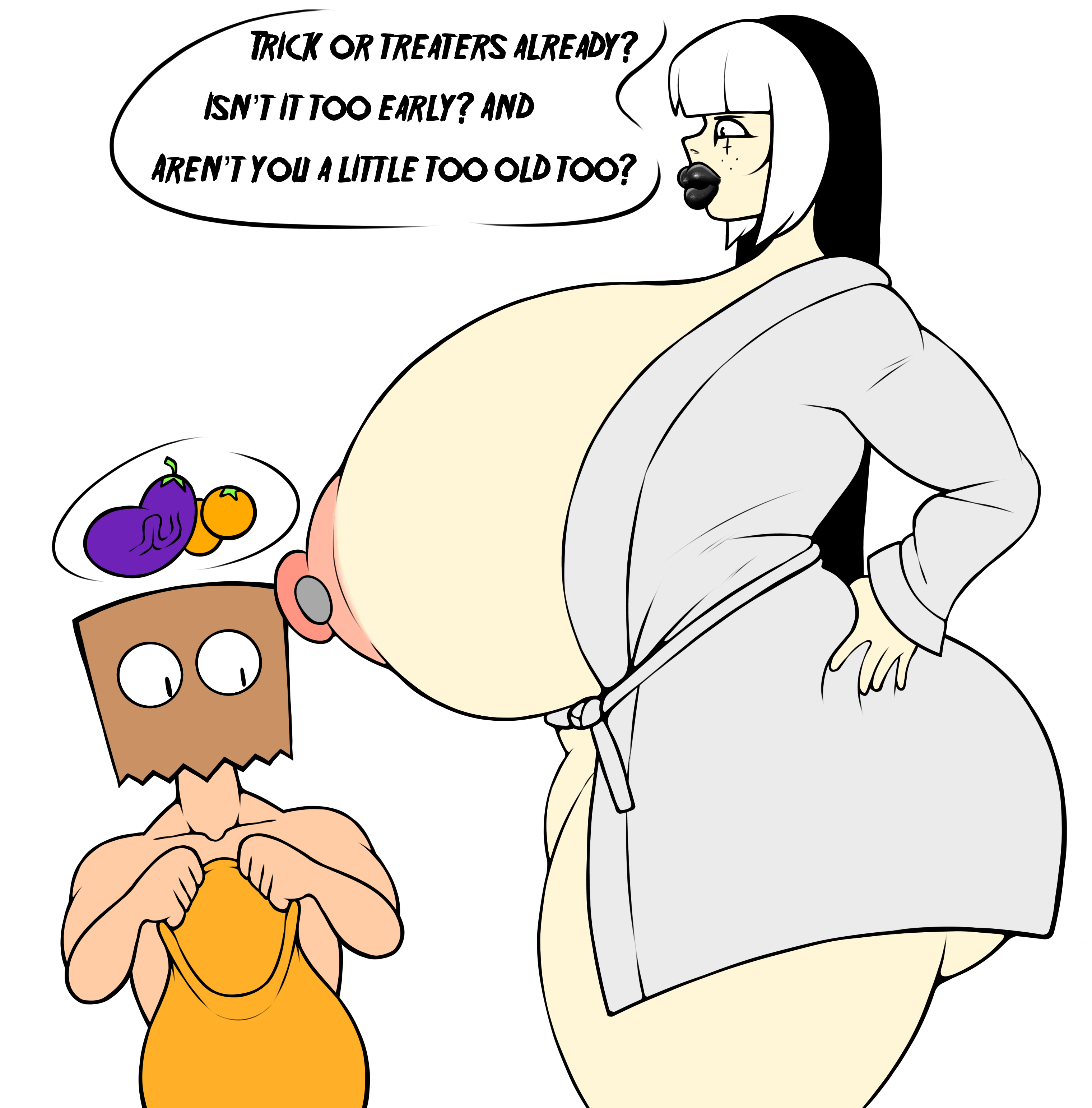 Original Character (Halloween) Rule 34 Image