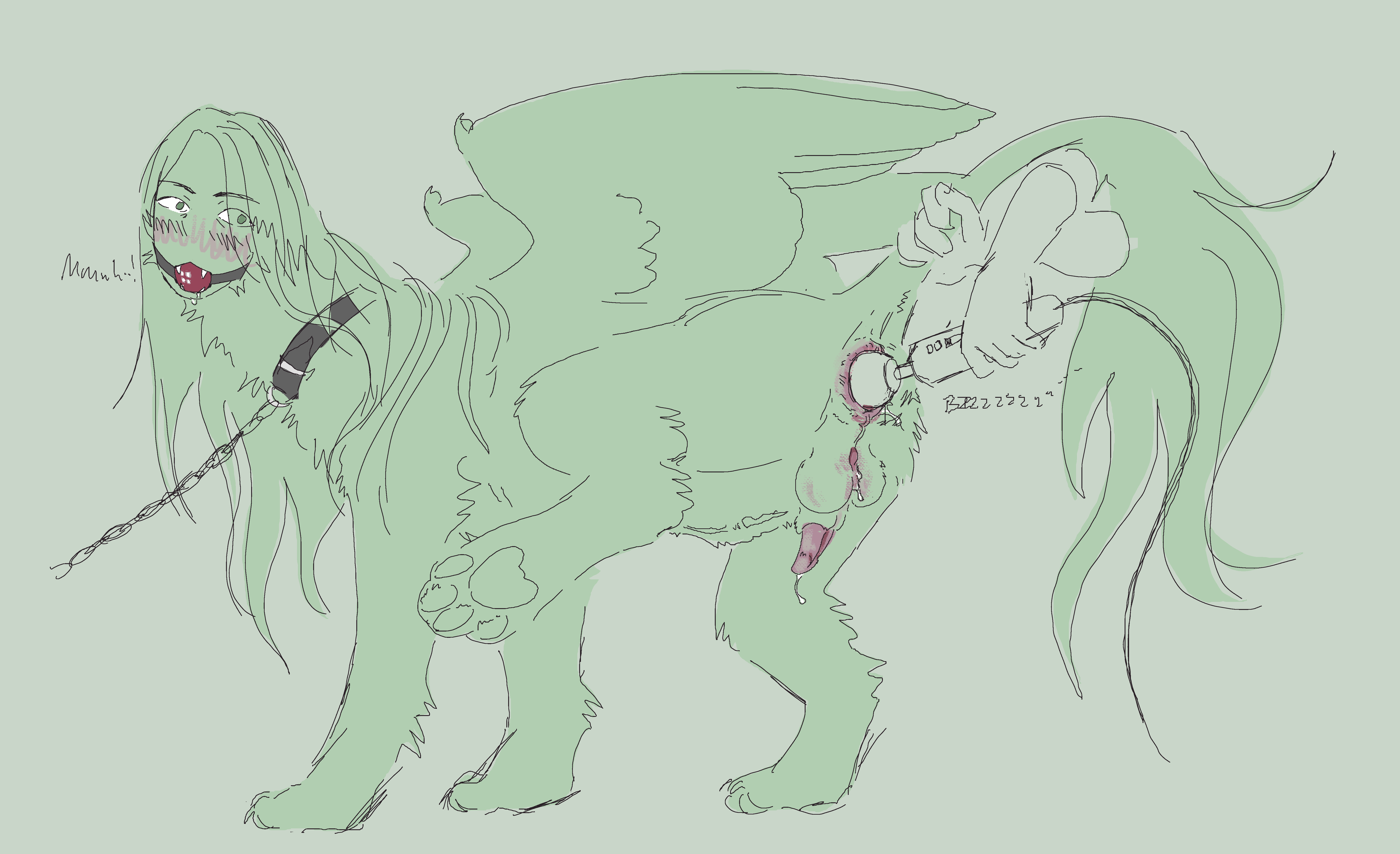 Nonbinary (Lore) Rule 34 Image