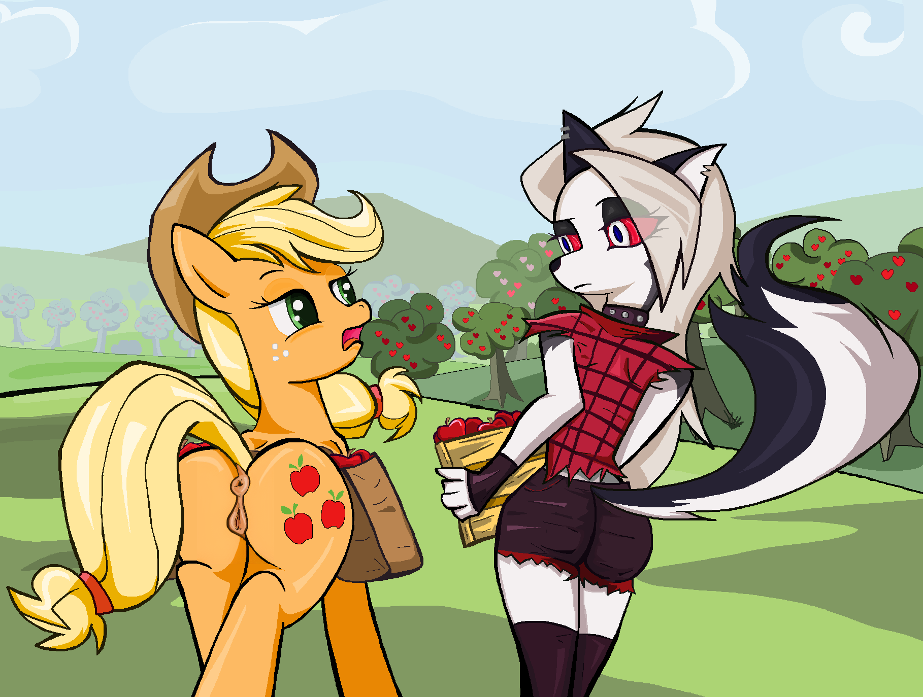 Applejack (Mlp) Rule 34 Image