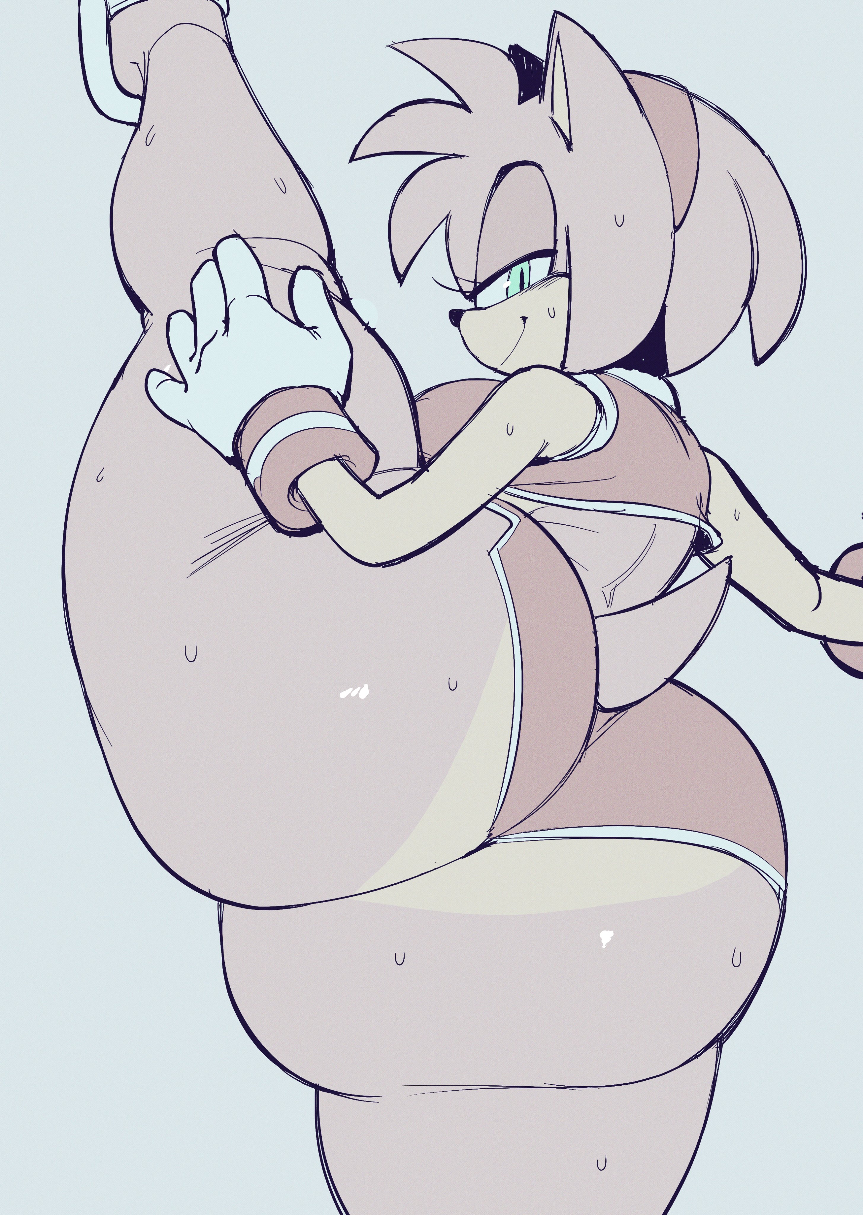 Amy Rose (Sega) Rule 34 Image