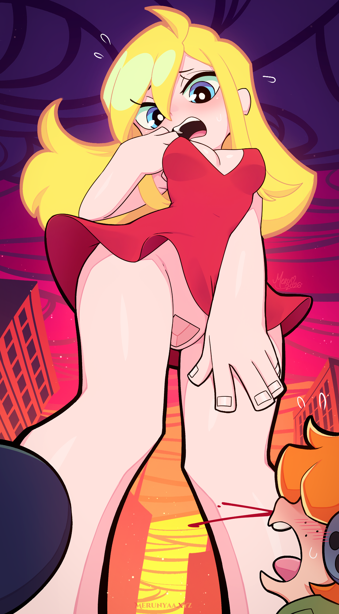 Briefers Rock (Panty & Stocking With Garterbelt) Rule 34 Image
